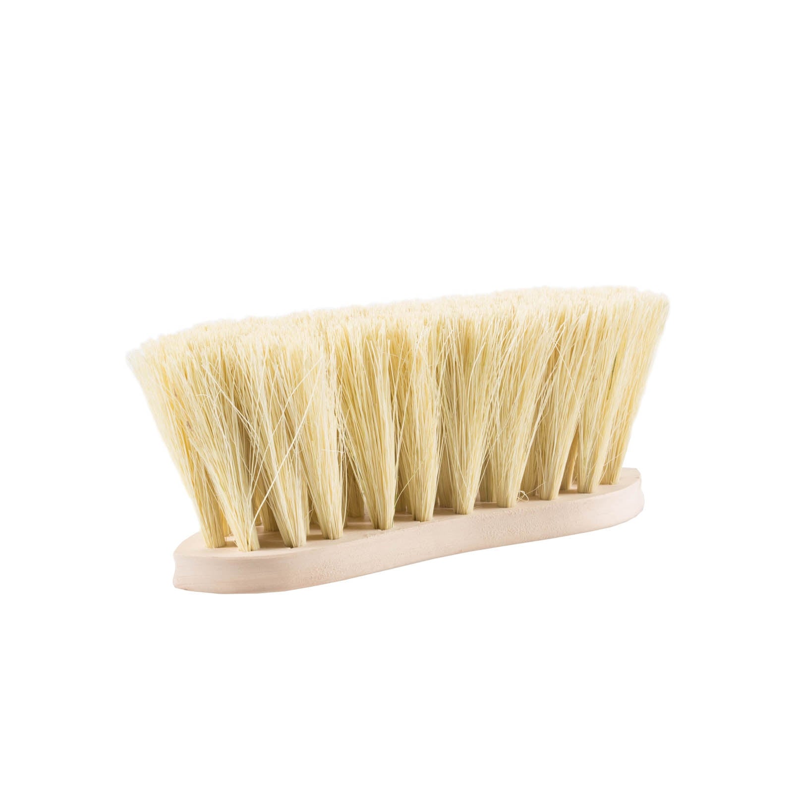 Horze Spazzola rigida in legno per dorso con setole naturali, 8 cm Accessori per la toelettatura