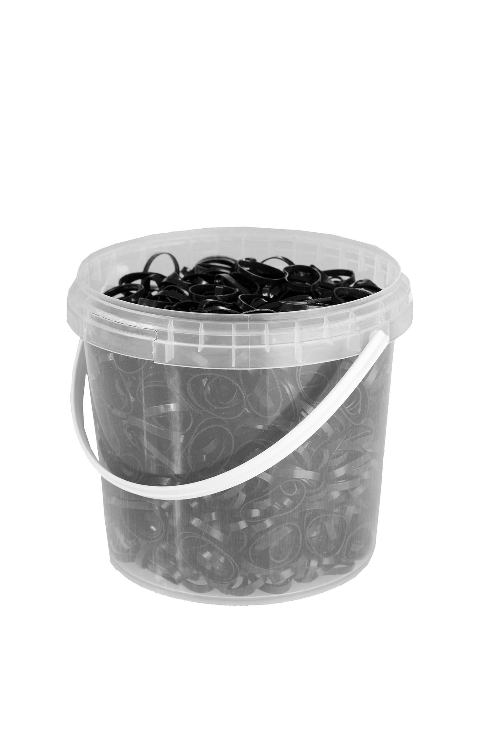 Horze Fasce intrecciate in silicone Premium (1800 pezzi) Accessori per la toelettatura