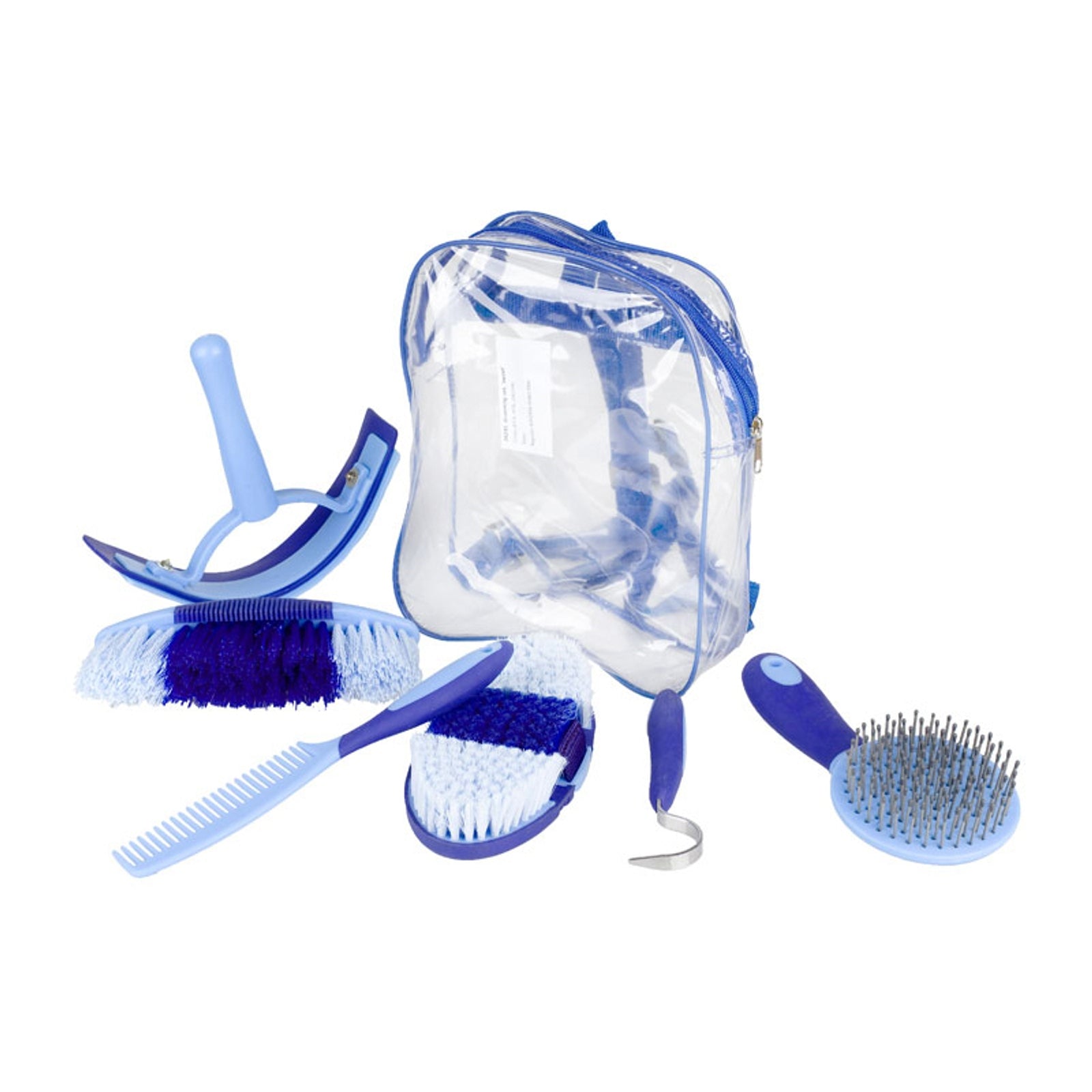 Horze Set per toelettatura Sweet in borsa per il trasporto Accessori per la toelettatura