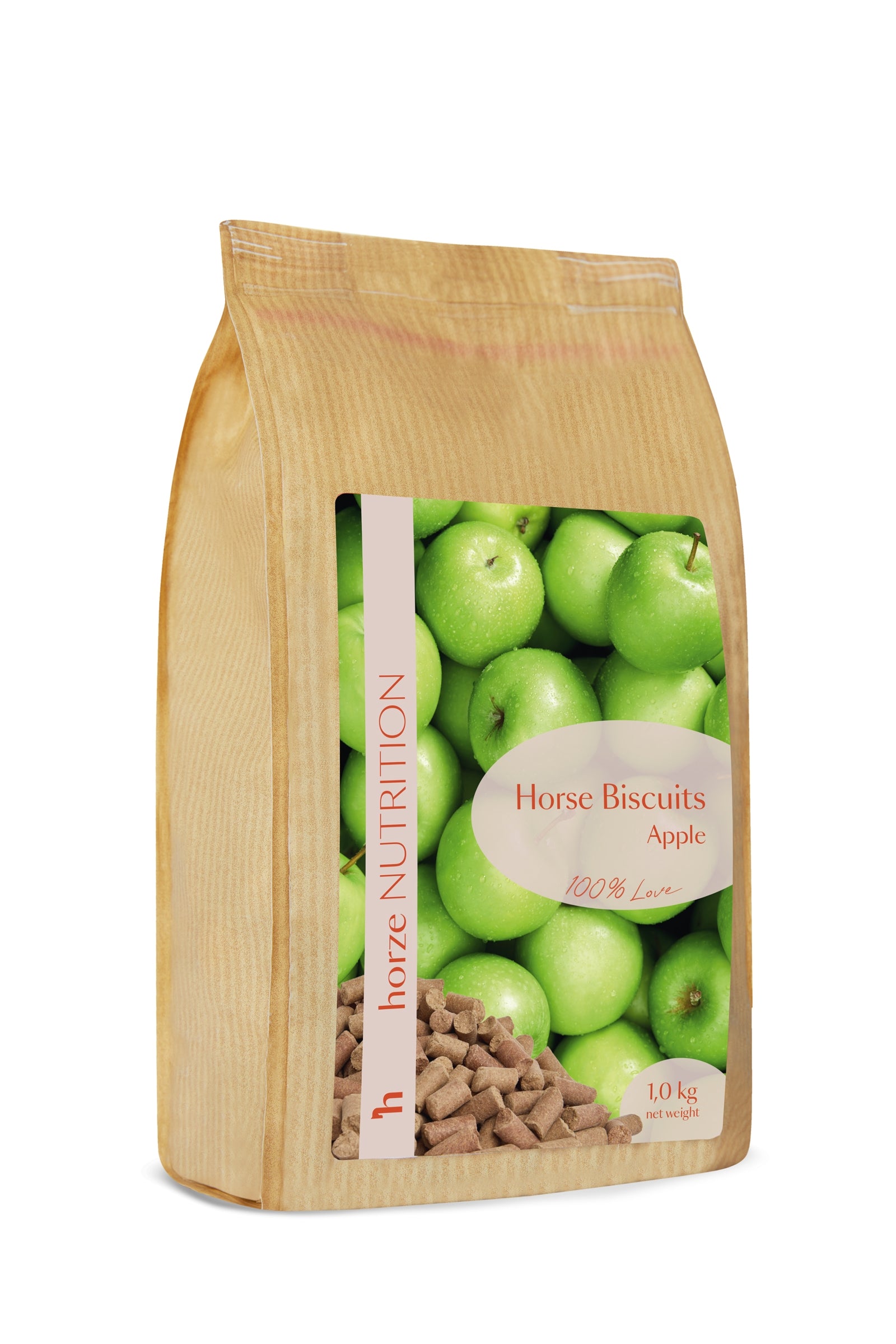 Horze Biscotti per cavalli alla mela, 1 kg Horse Feed & Nutrition