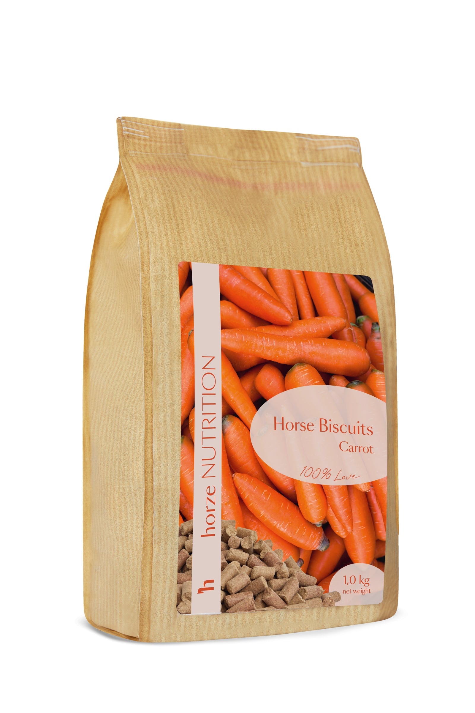Horze Biscotti alla carota, Dolcetti 1 kg Horse Feed & Nutrition