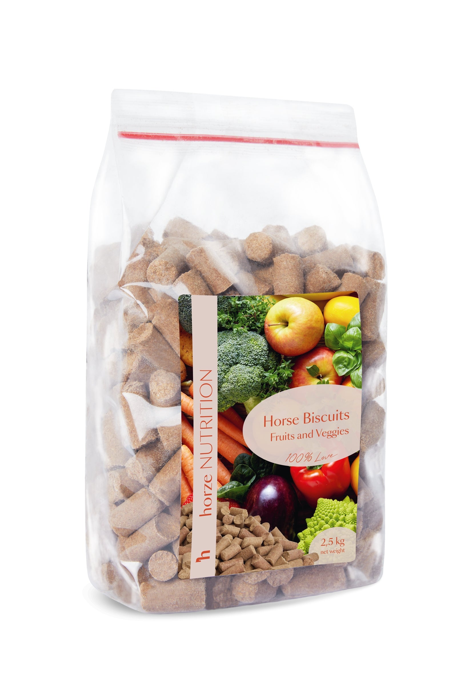 Horze Biscotti Frutta e verdura, Dolcetti 2,5 kg Horse Feed & Nutrition