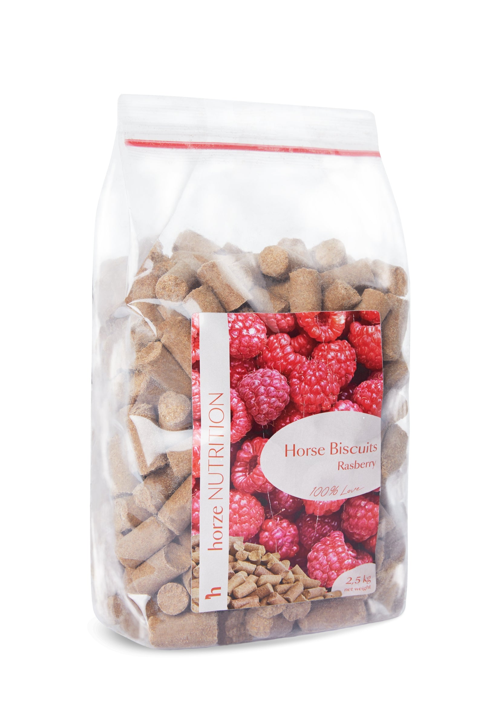 Horze Biscotti al lampone, Dolcetti 2,5 kg Horse Feed & Nutrition