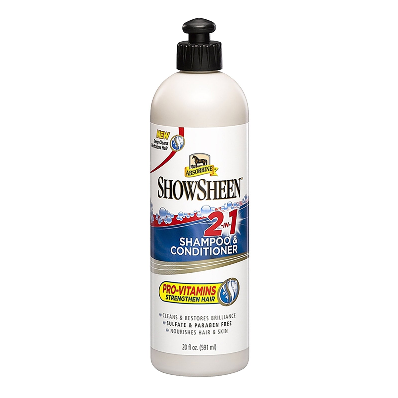 Absorbine Showsheen 2in1 - Shampoo e balsamo, 591 ml Prodotti per la salute