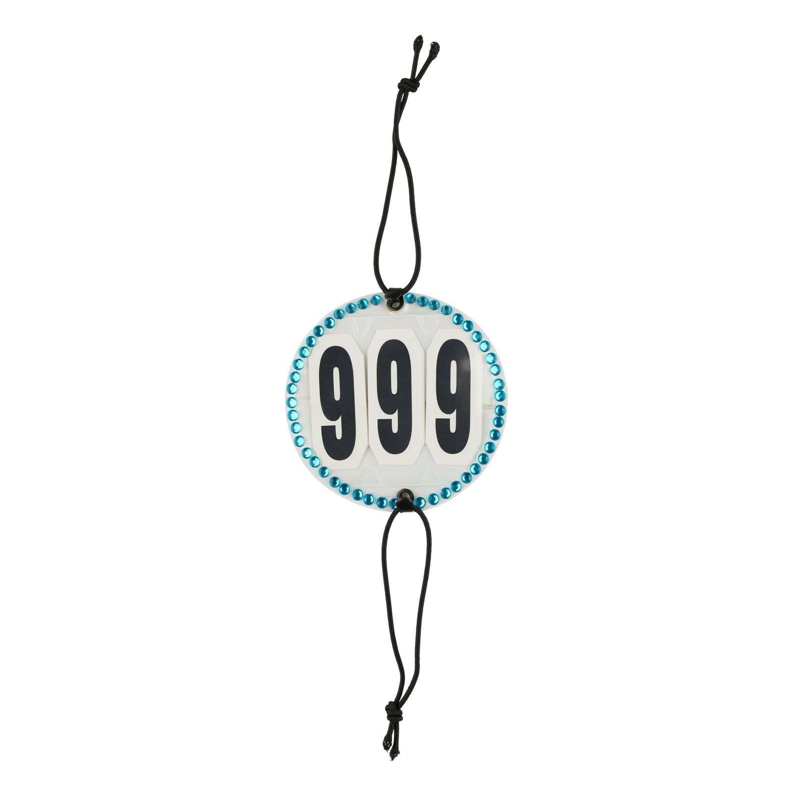 Horze Numero di partenza rifinito da cristalli Abbigliamento da donna