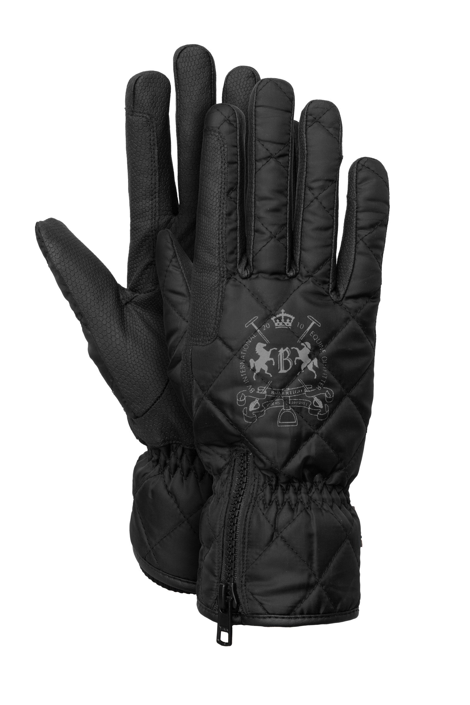 B Vertigo Onyx Guanti da equitazione impermeabili e imbottiti Guanti