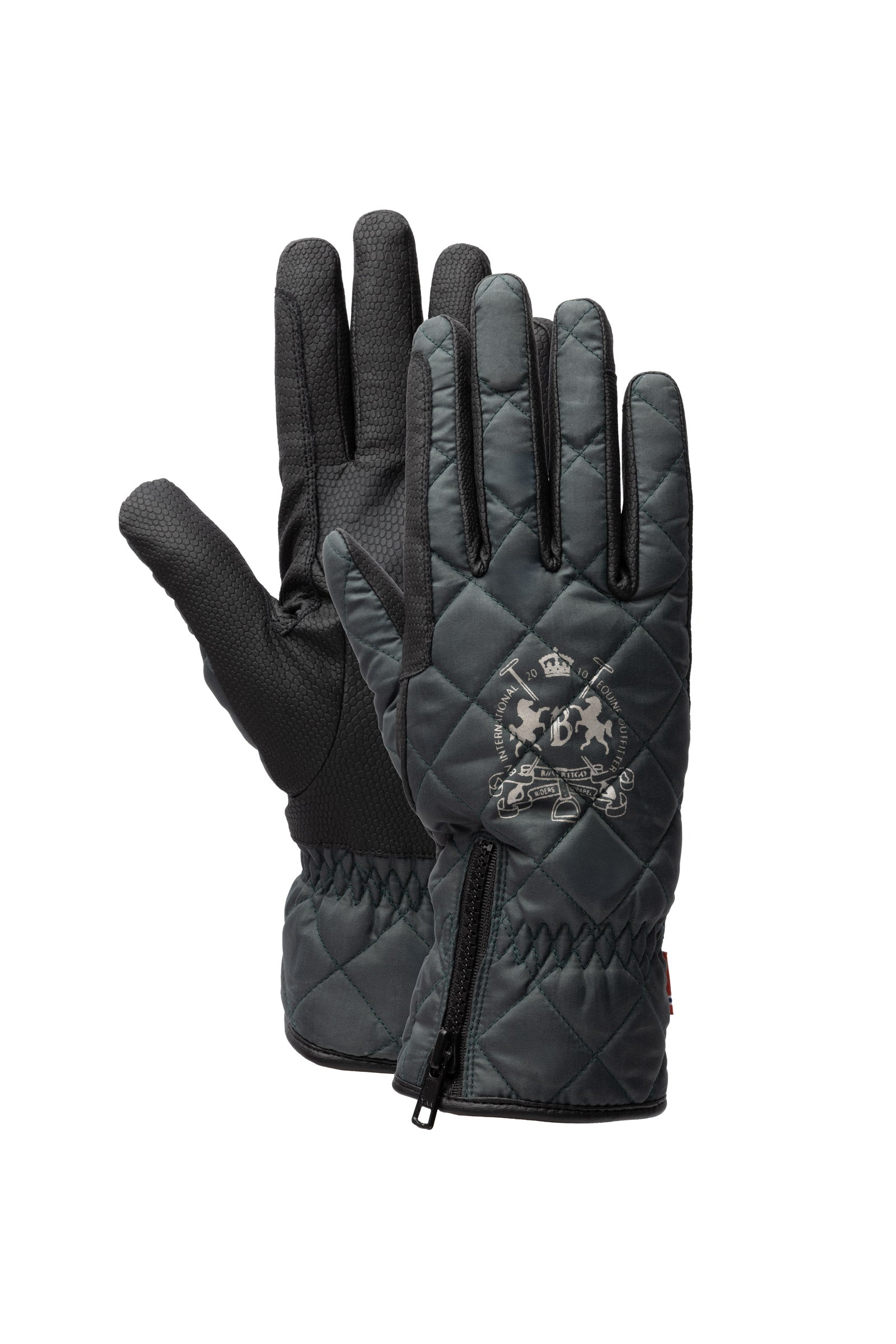 B Vertigo Onyx Guanti da equitazione impermeabili e imbottiti Guanti