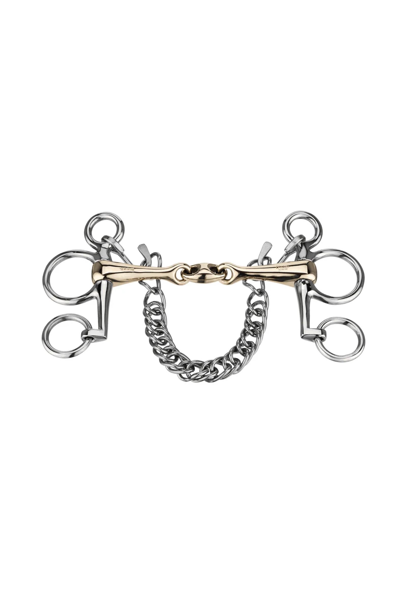Sprenger KK Ultra morso Pelham, doppio snodo, 16 mm, aste 4,5 cm, Sensogan Boccaglio