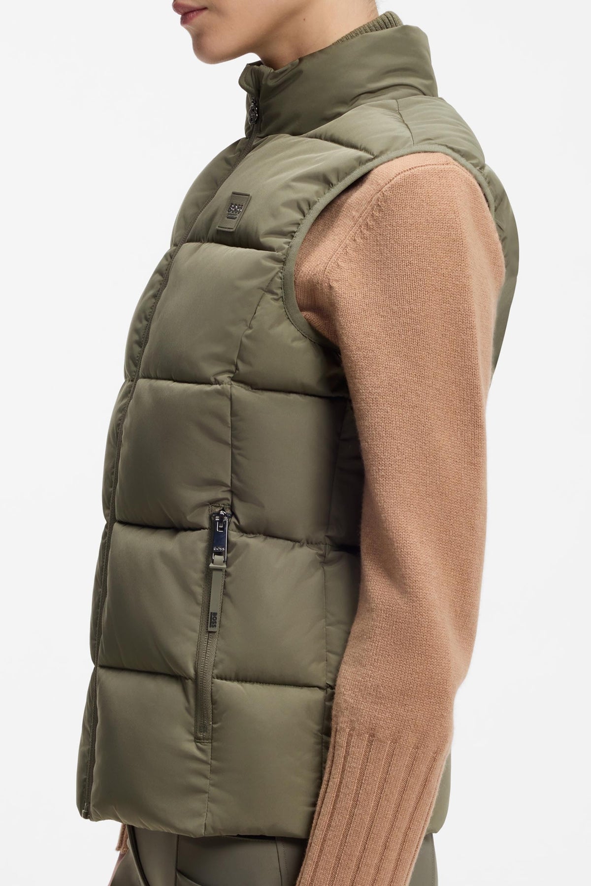 BOSS Equestrian Boss Viola Womens Knitted Puffer Vest Women’s Riding Clothing