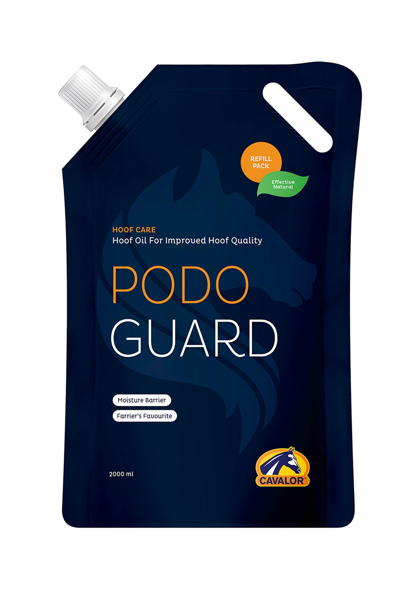 Cavalor Podoguard, crescita dello zoccolo, ricarica 2 L Prodotti per la salute