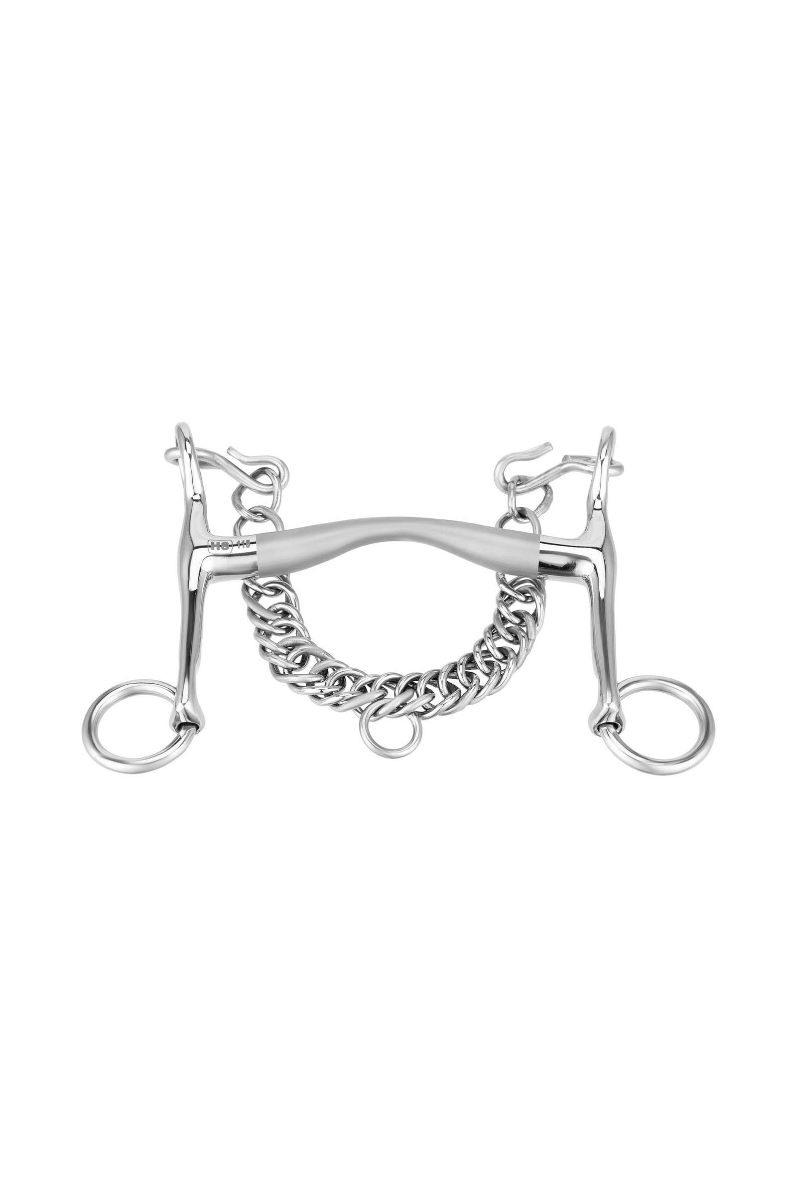 Sprenger Satinox morso da briglia, 14 mm, aste 5 cm, acciaio inox Boccaglio