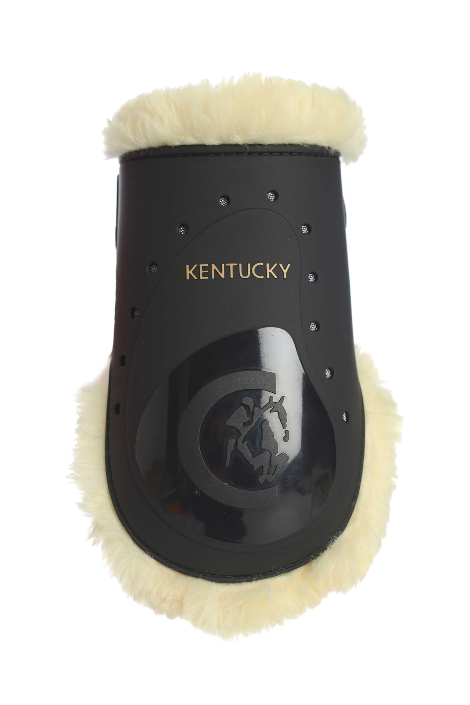 Kentucky Horsewear Paranocche in pelle di pecora elasticizzati Leg Protection & Hoof Protection for Horses