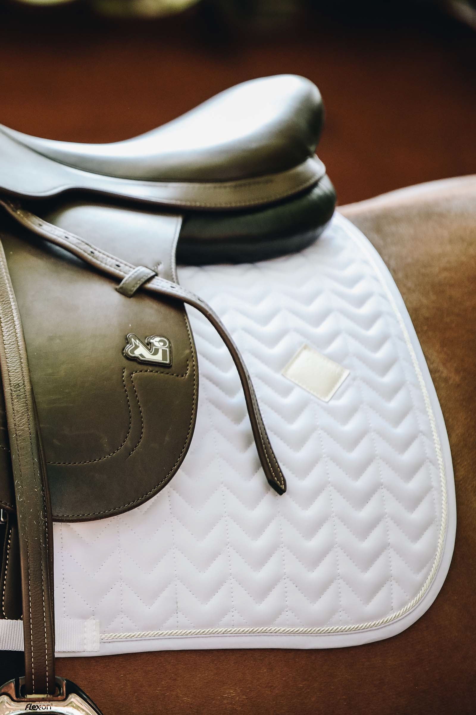 Kentucky Horsewear Saddle Pad fishbone show jumping Saddle Pads