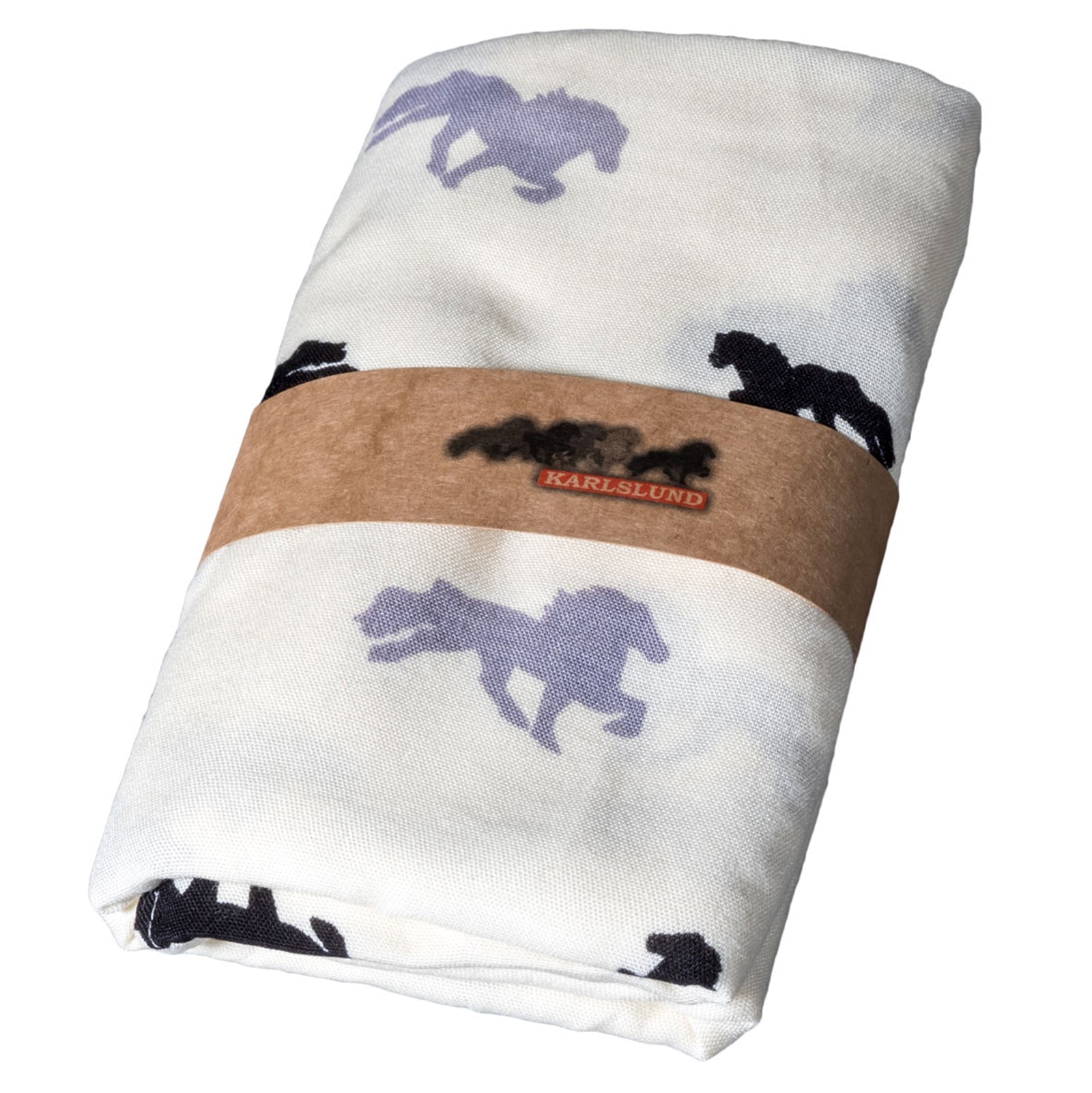 Karlslund Sciarpa Con Stampa Cavalli Accessori
