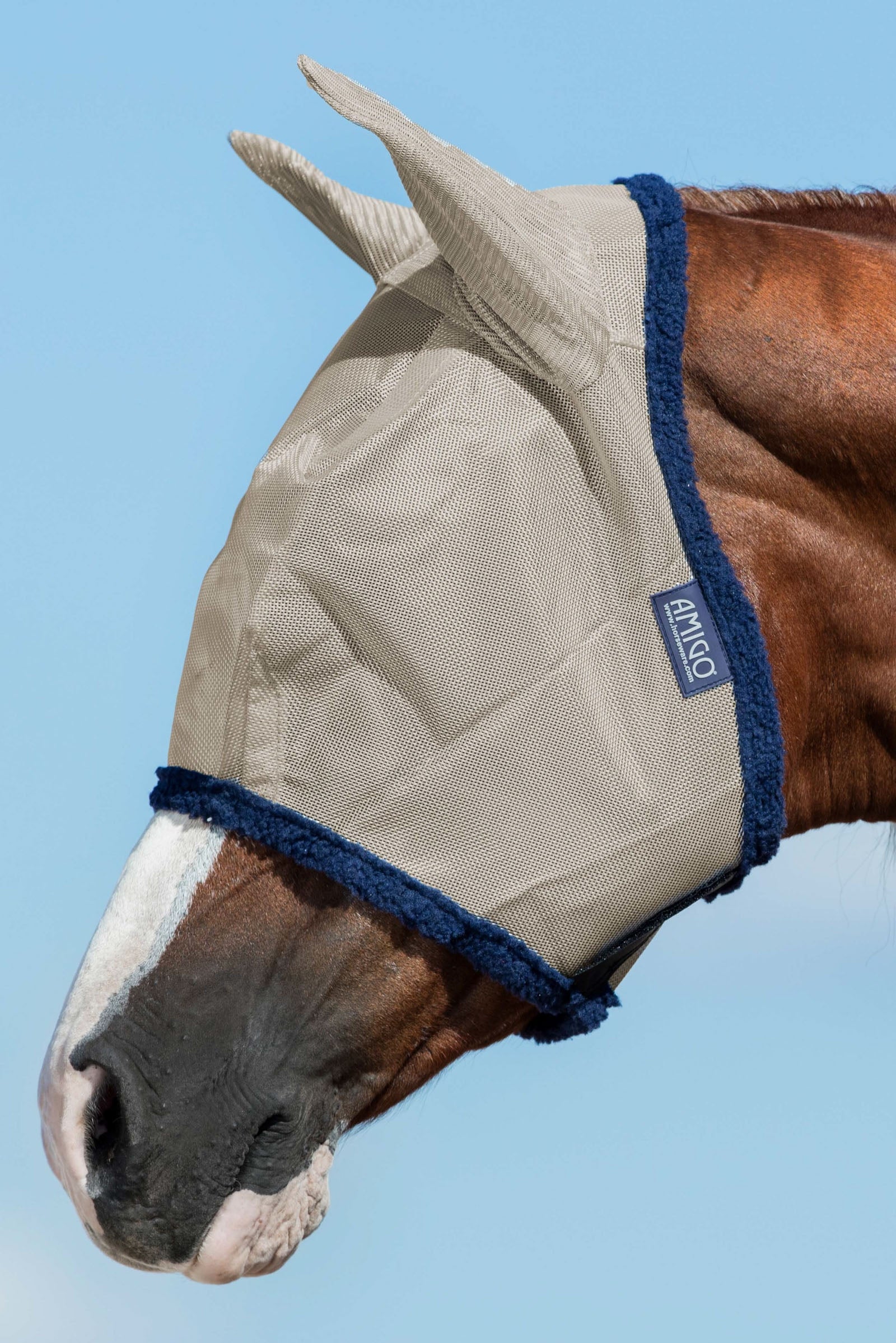 Horseware Amigo Maschera antimosche Protezione antimosche per cavalli