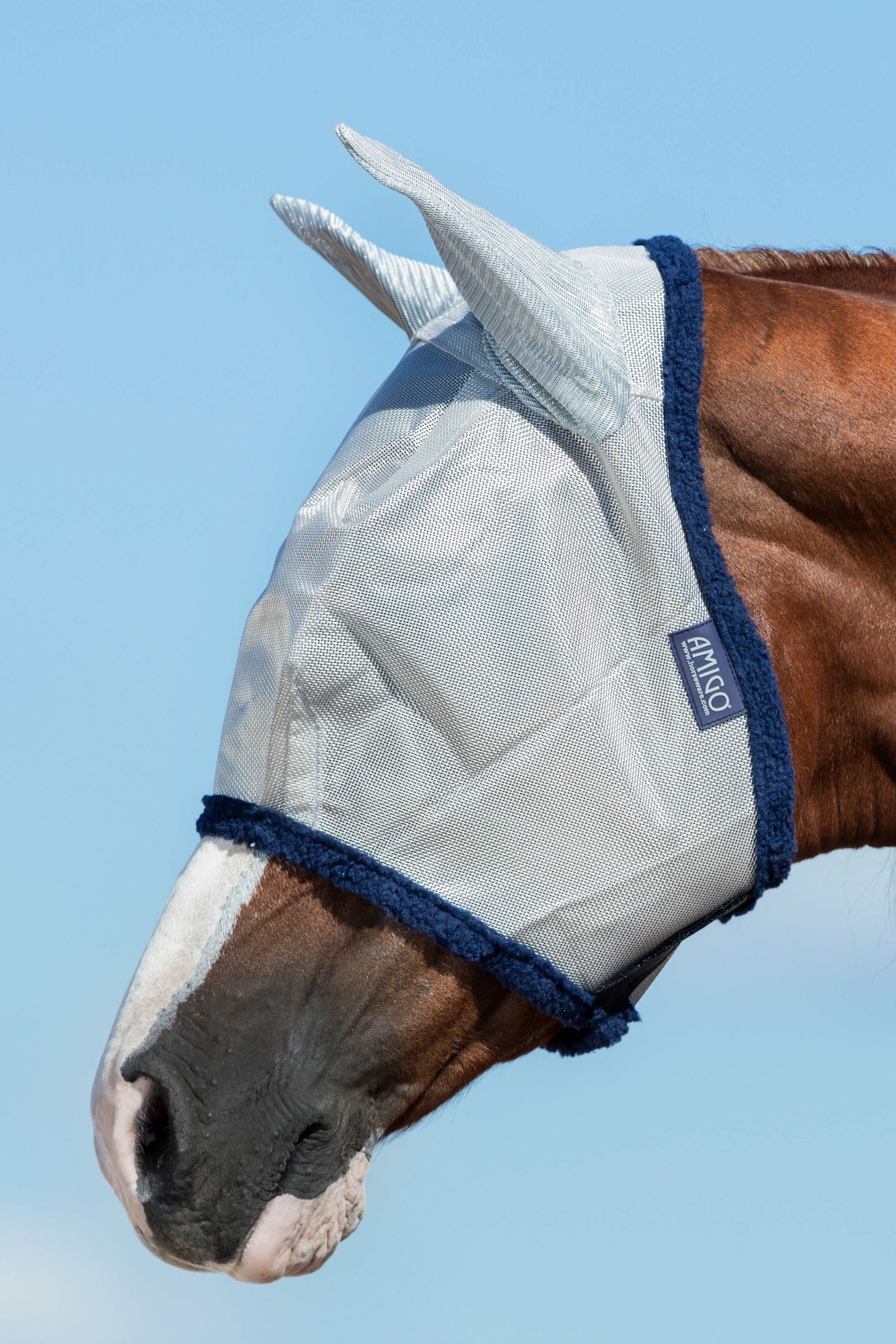 Horseware Amigo Maschera antimosche Protezione antimosche per cavalli