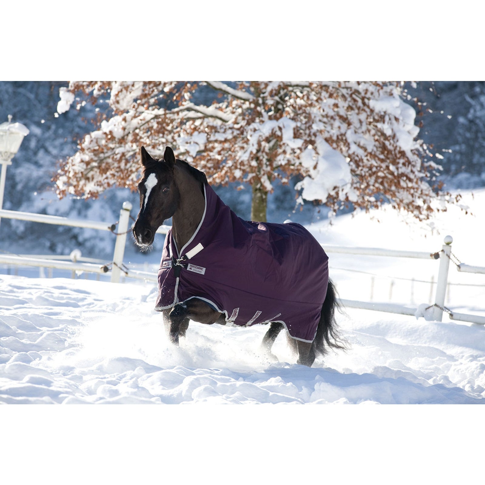 Horseware Rambo Wug Turnout Rug with High Neck, 0g Coperte per cavalli