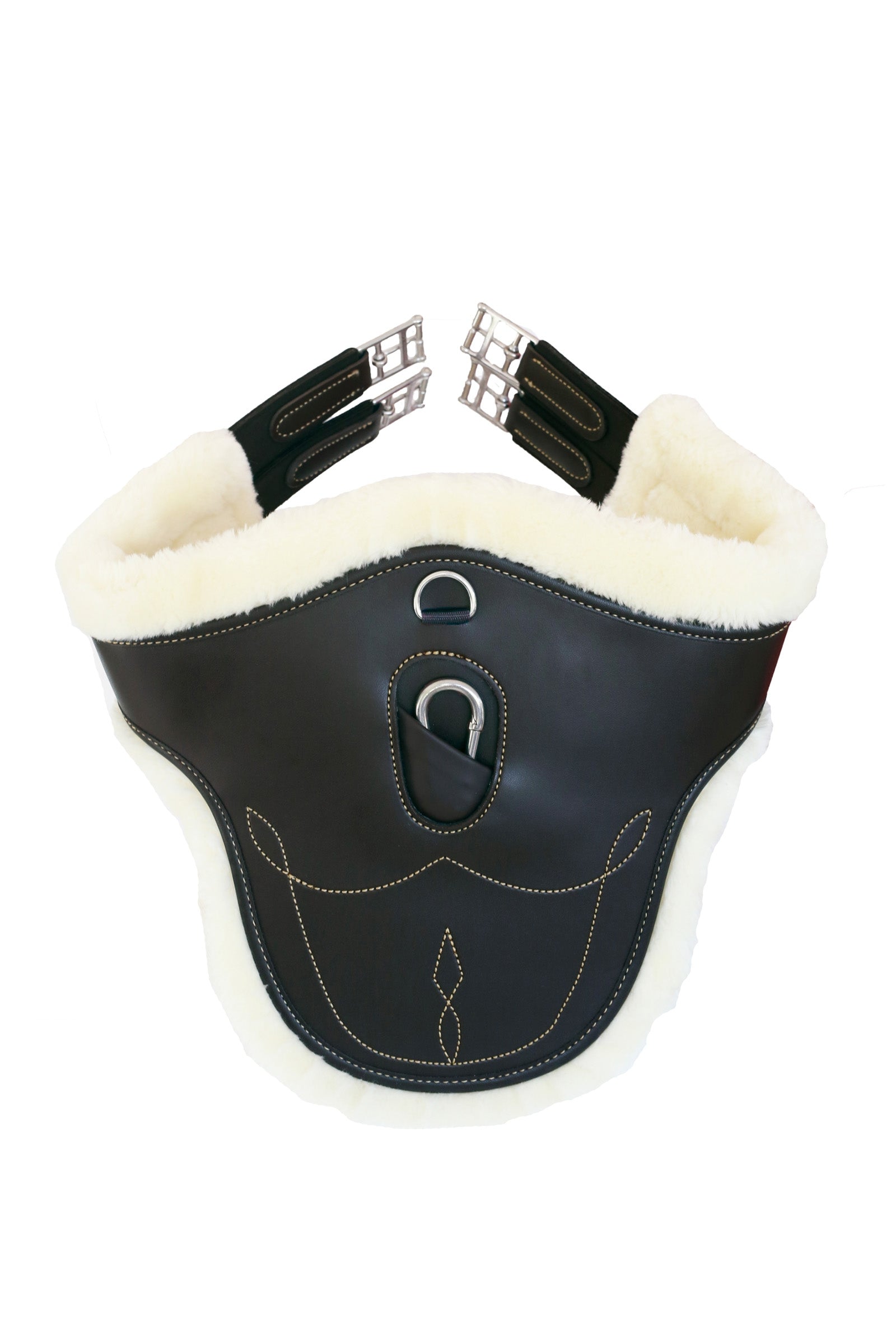 Kentucky Horsewear Sottopancia per borchie in pelle di pecora Selle & Sottopancia