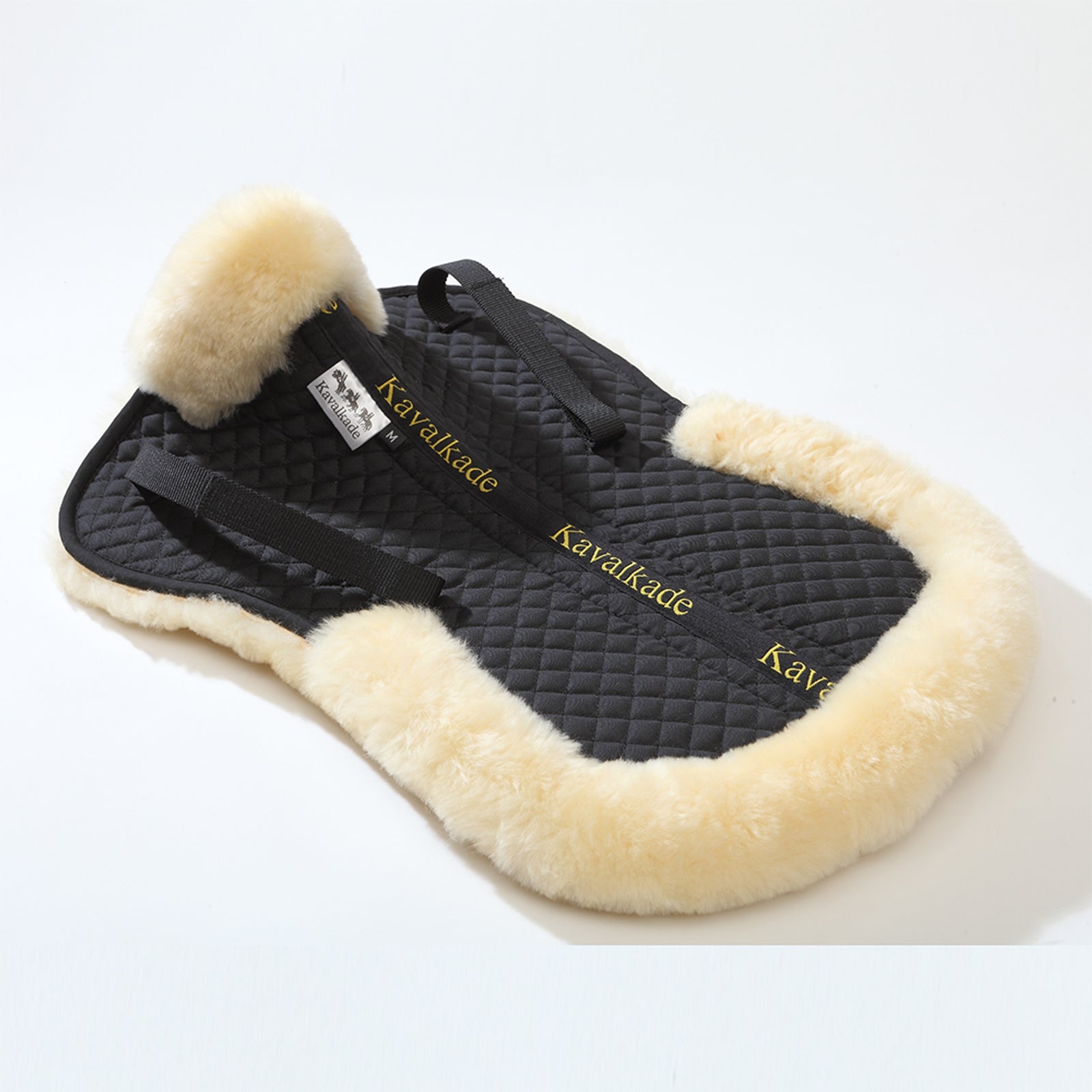 Kavalkade Imbottitura in lana d'agnello con falda dietro, lana d'agnello Sottosella