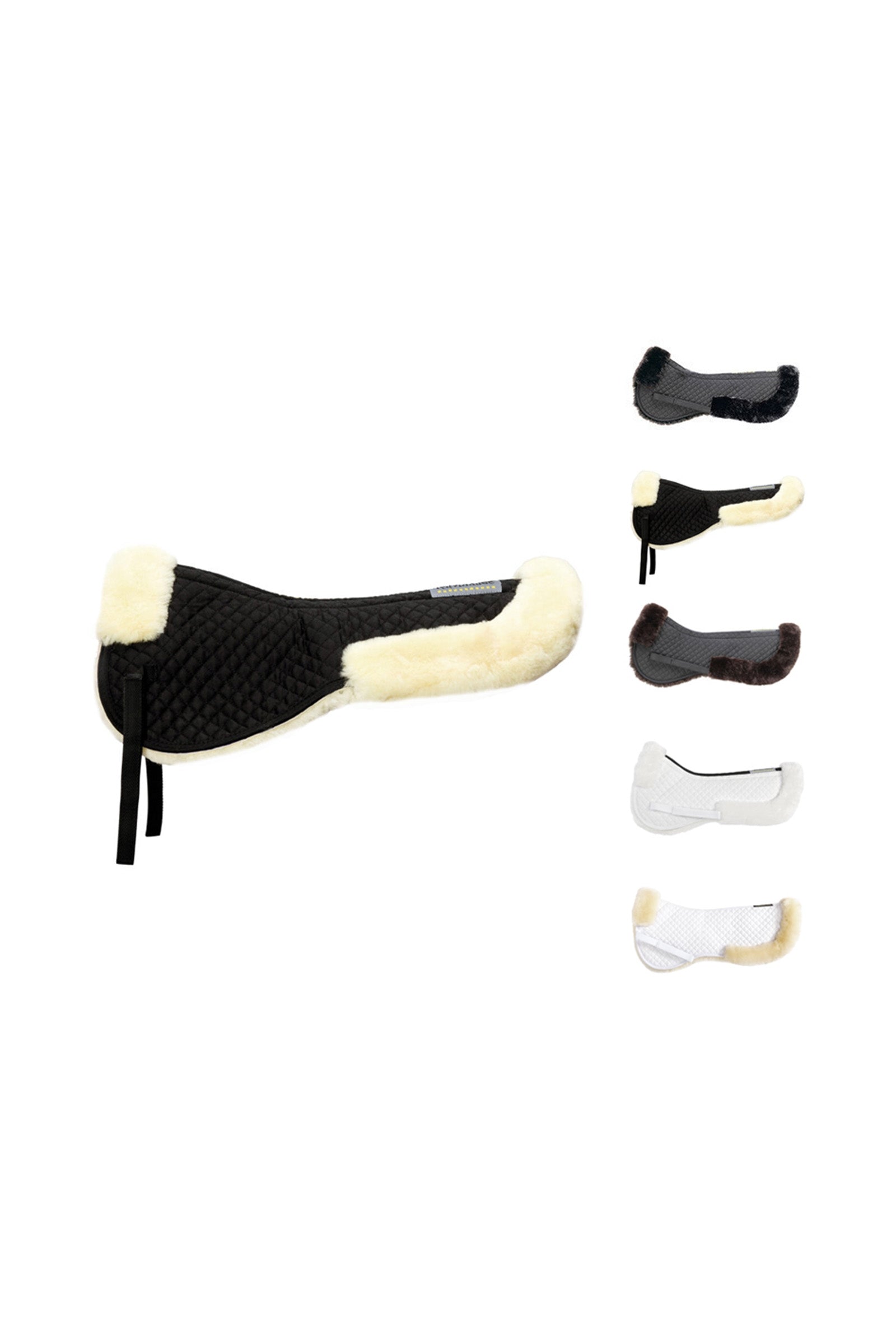 Kavalkade Imbottitura in lana d'agnello con falda dietro, lana d'agnello Sottosella