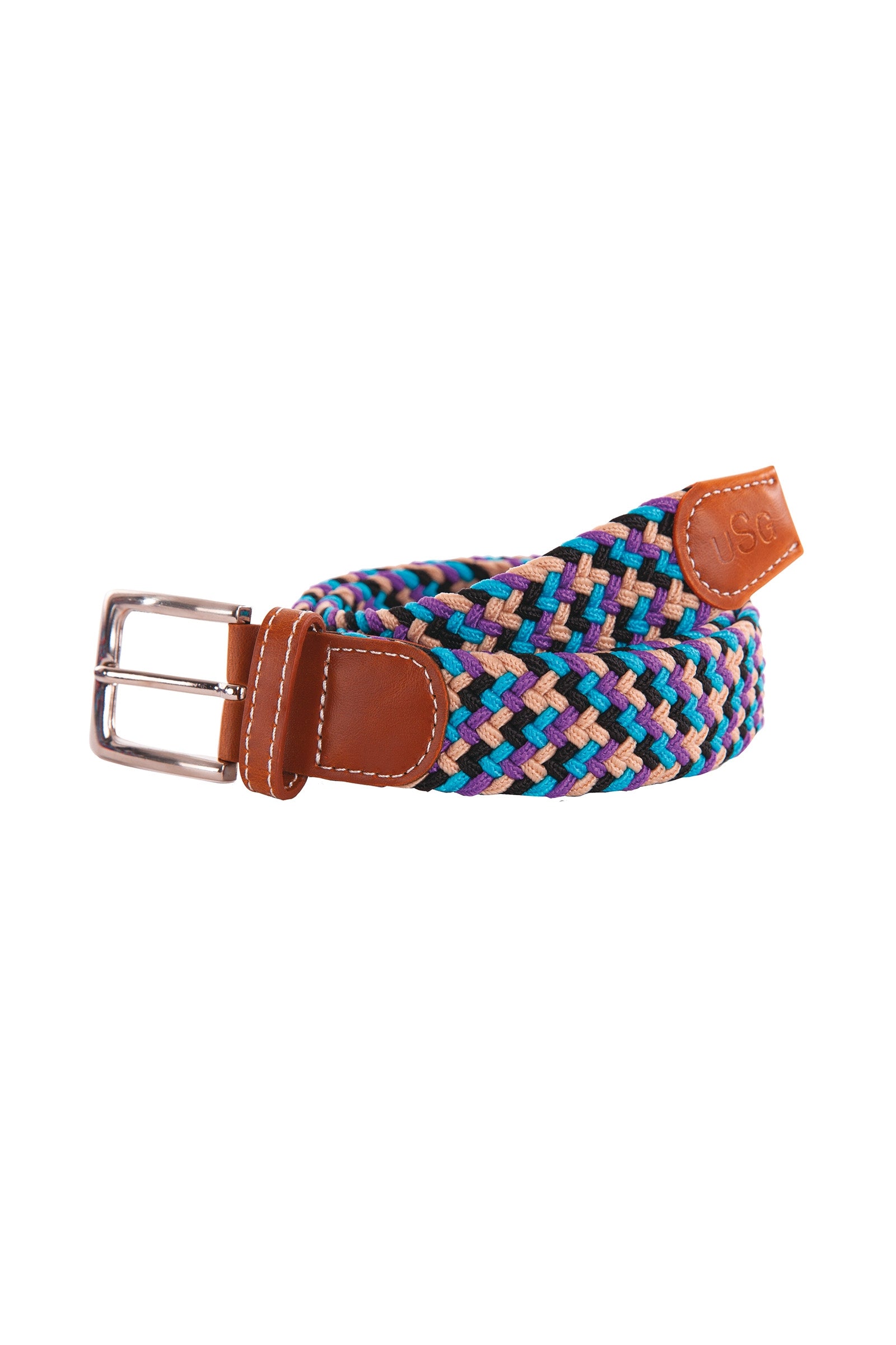USG Cintura casual intrecciata da bambino Accessori