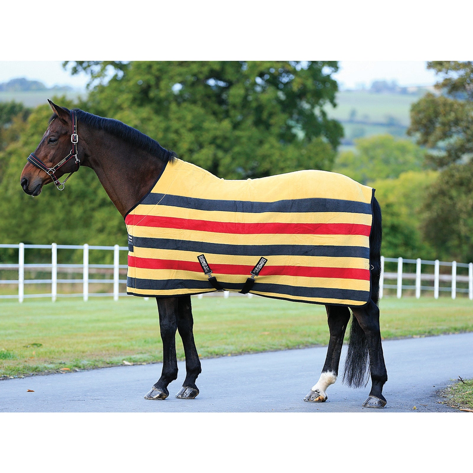 Horseware Taglie pony Rambo Deluxe Fleece Coperte per cavalli