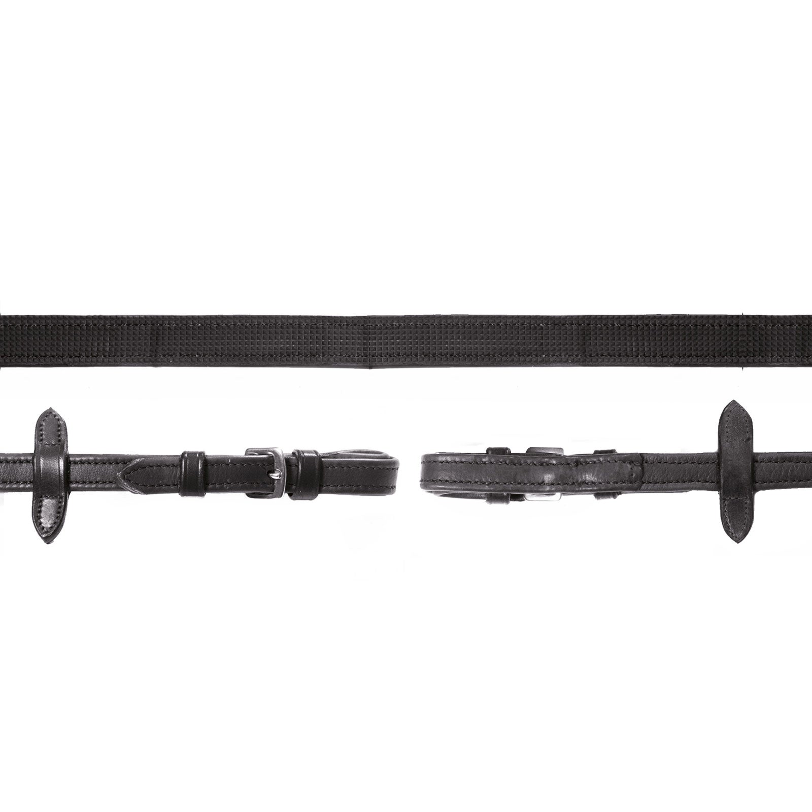 Schockemöhle Sports Redini Durasoft Grip, redini in pelle, nylon, gommate Briglie & redini