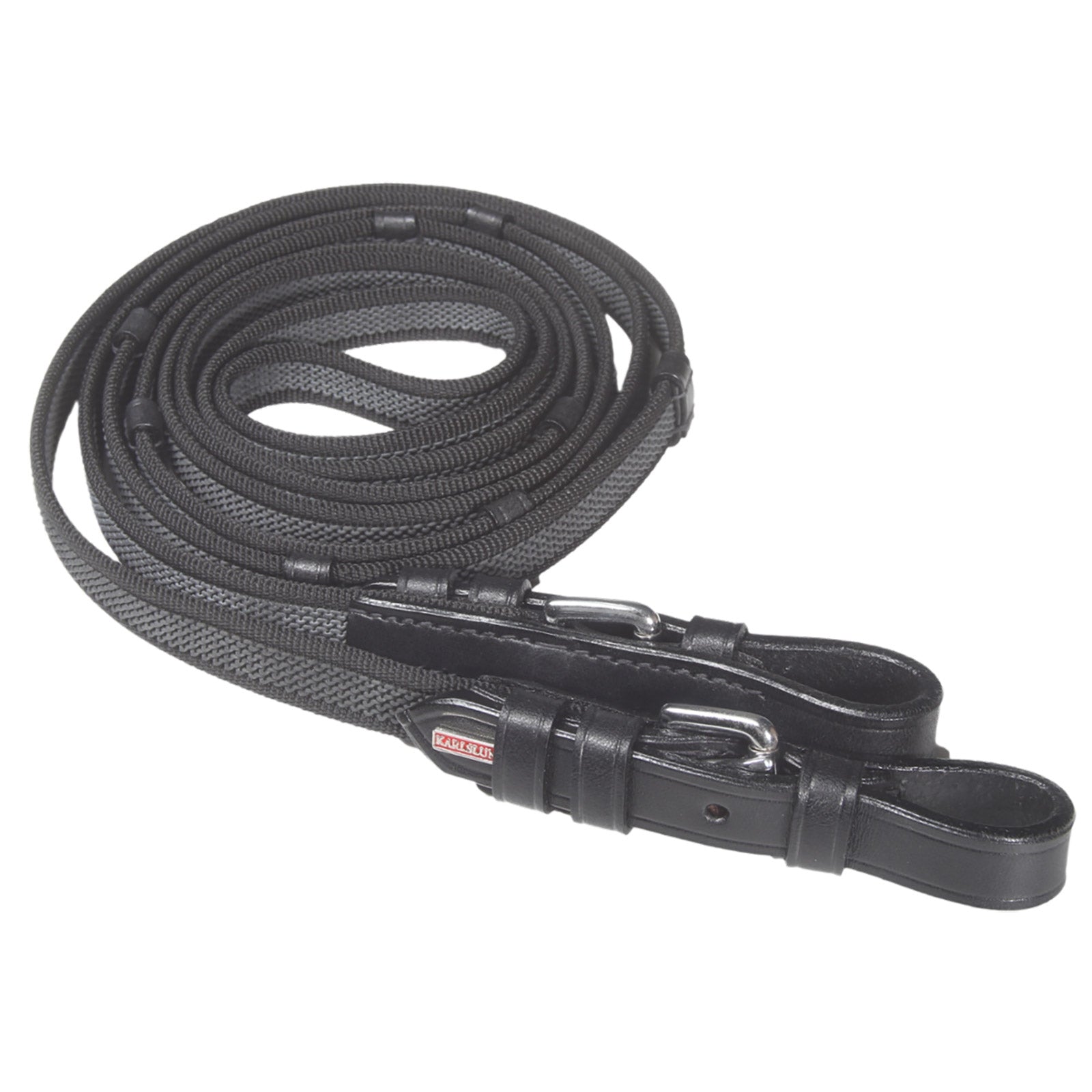 Karlslund Redini Super grip con stopper e fibbie Briglie & redini