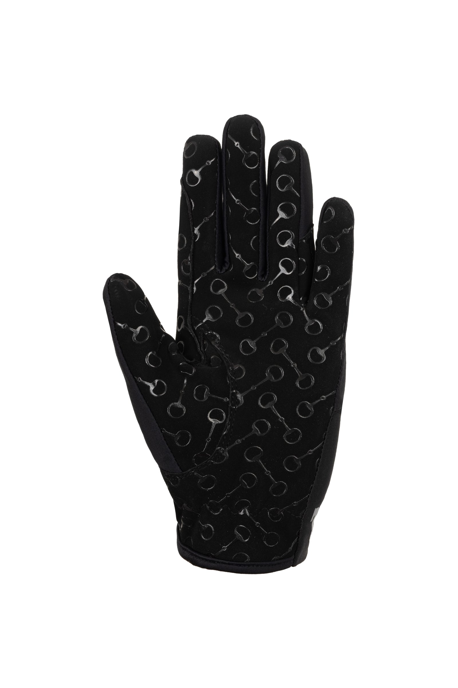 Horze Kids Riding Gloves with Silicone Palm Print Kids Apparel