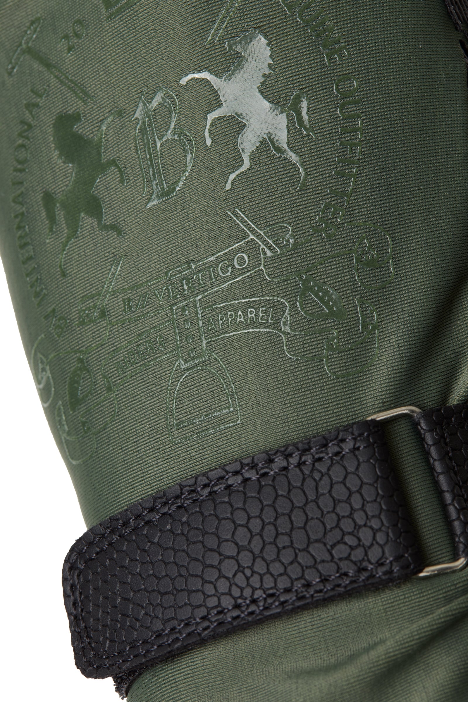 B Vertigo Laia Women's Riding Gloves with Logo Print Riding Gloves