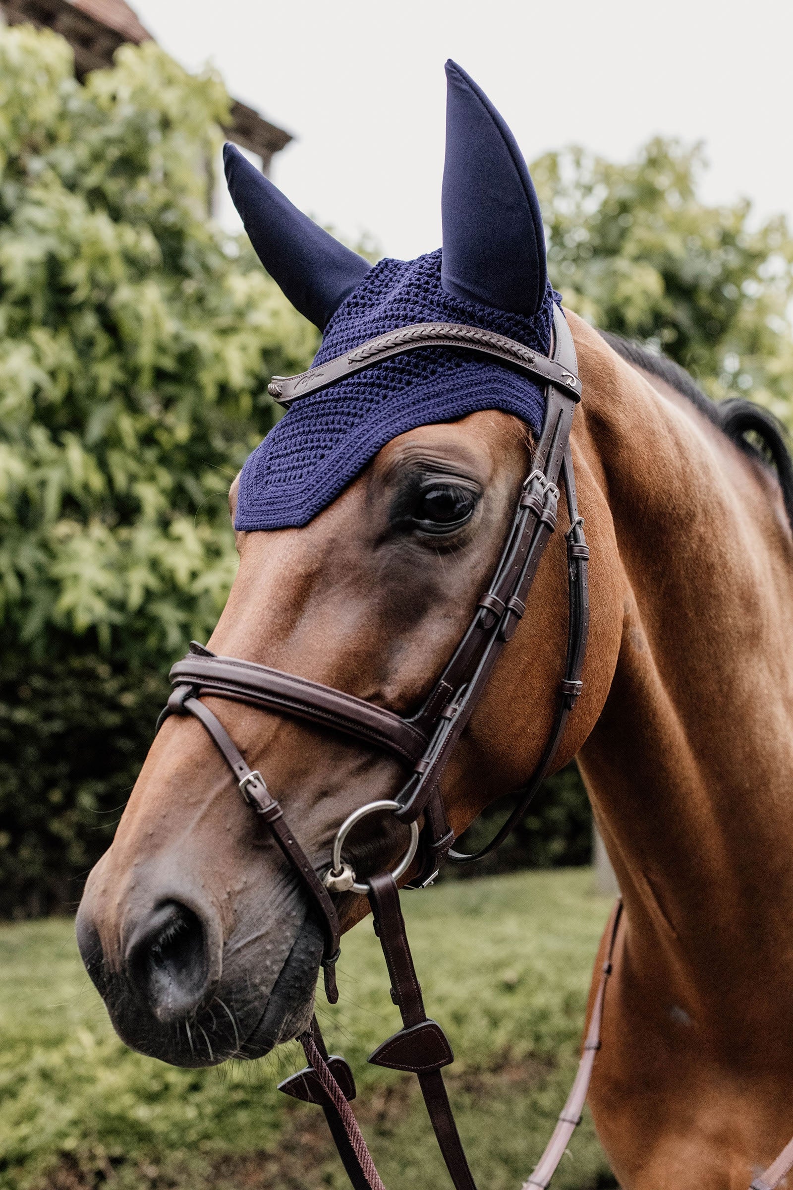 Kentucky Horsewear Fly Veil Wellington Soundless Sottosella