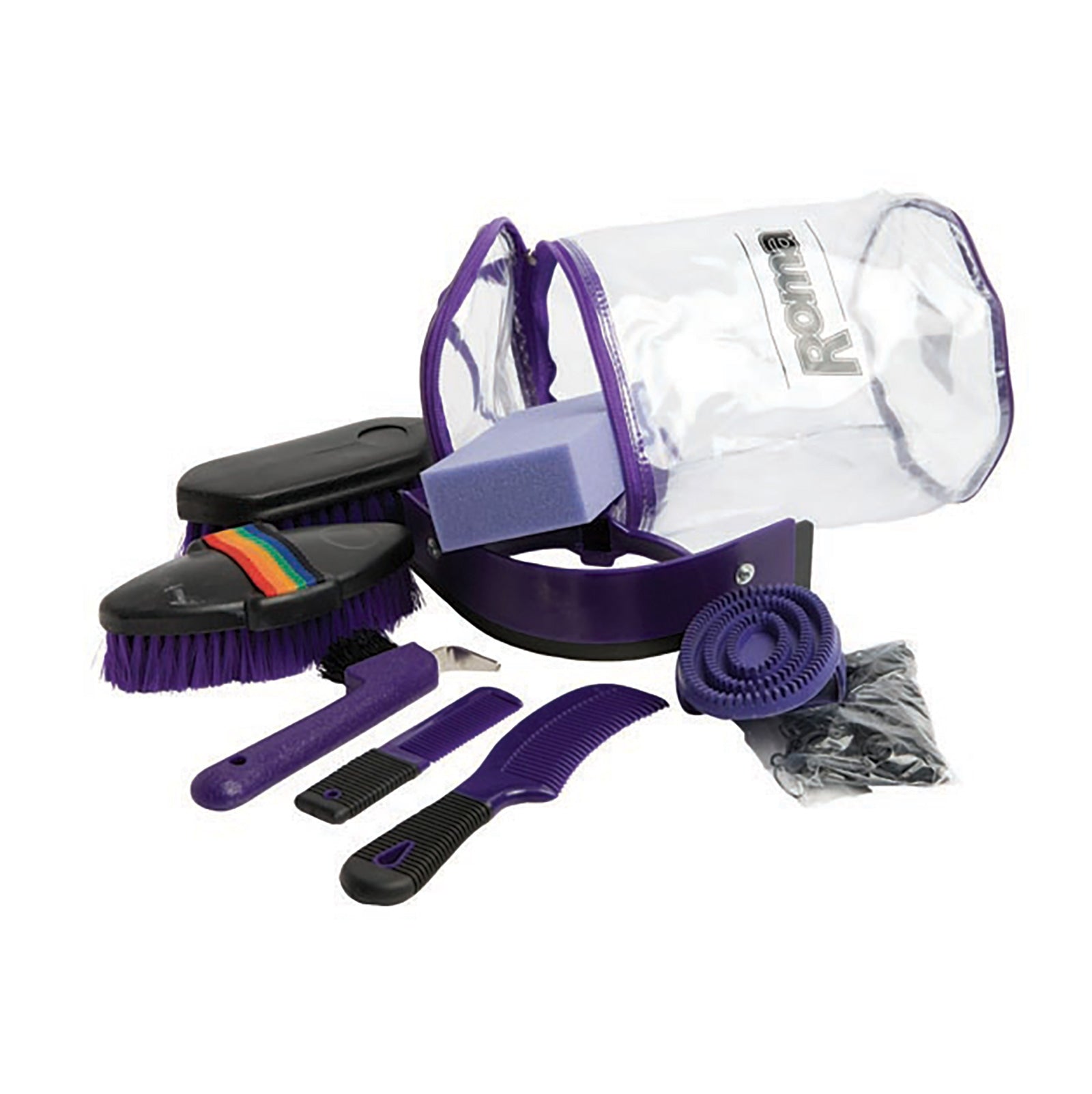 Roma Kit per toelettatura Cylinder 9 pezzi Accessori per la toelettatura