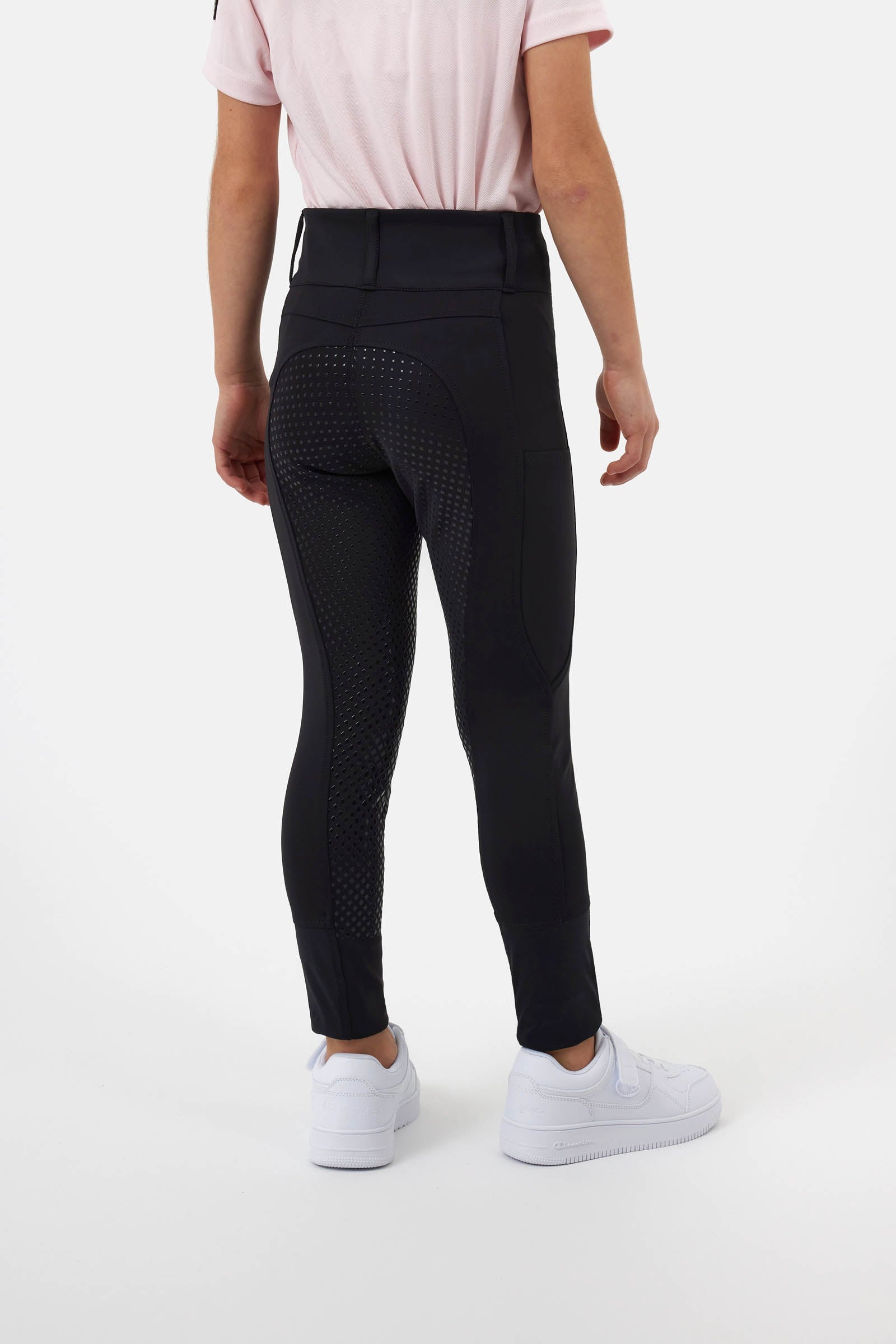 Horze Young Rider Evelyn pantaloni da equitazione con full seat Abbigliamento per bambini