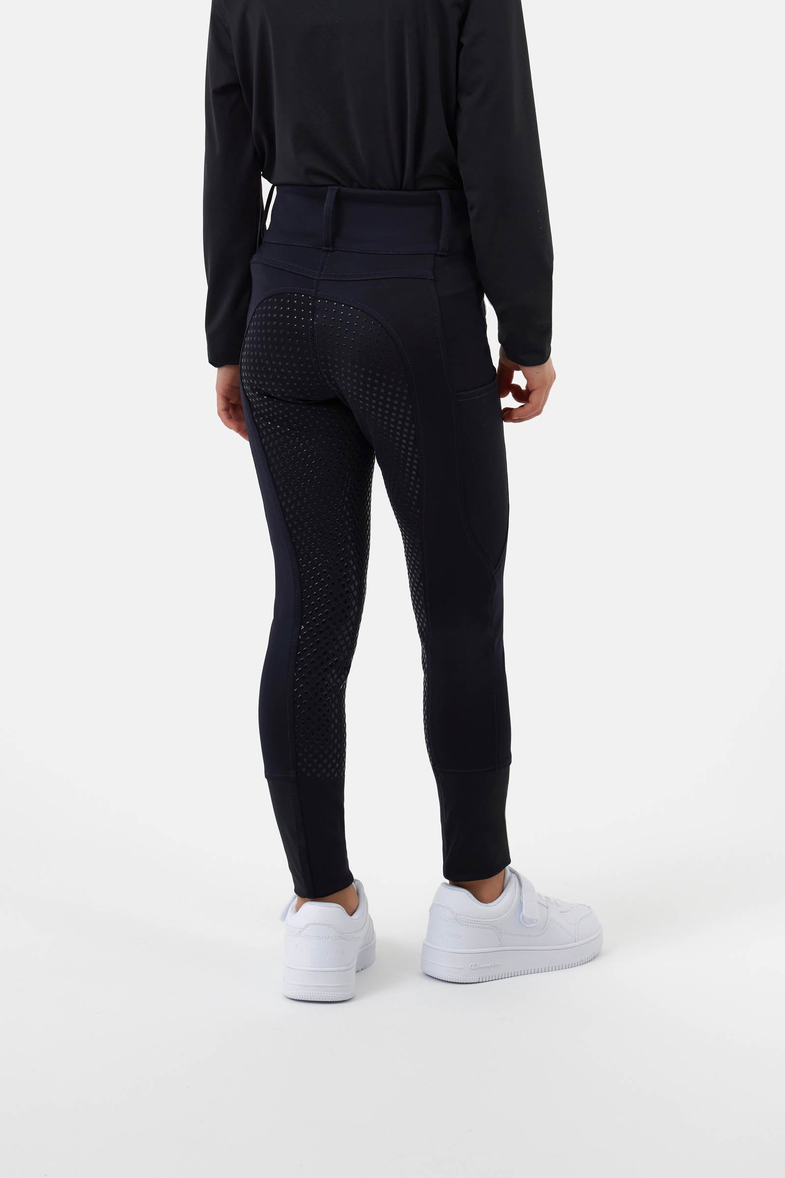 Horze Young Rider Evelyn pantaloni da equitazione con full seat Abbigliamento per bambini