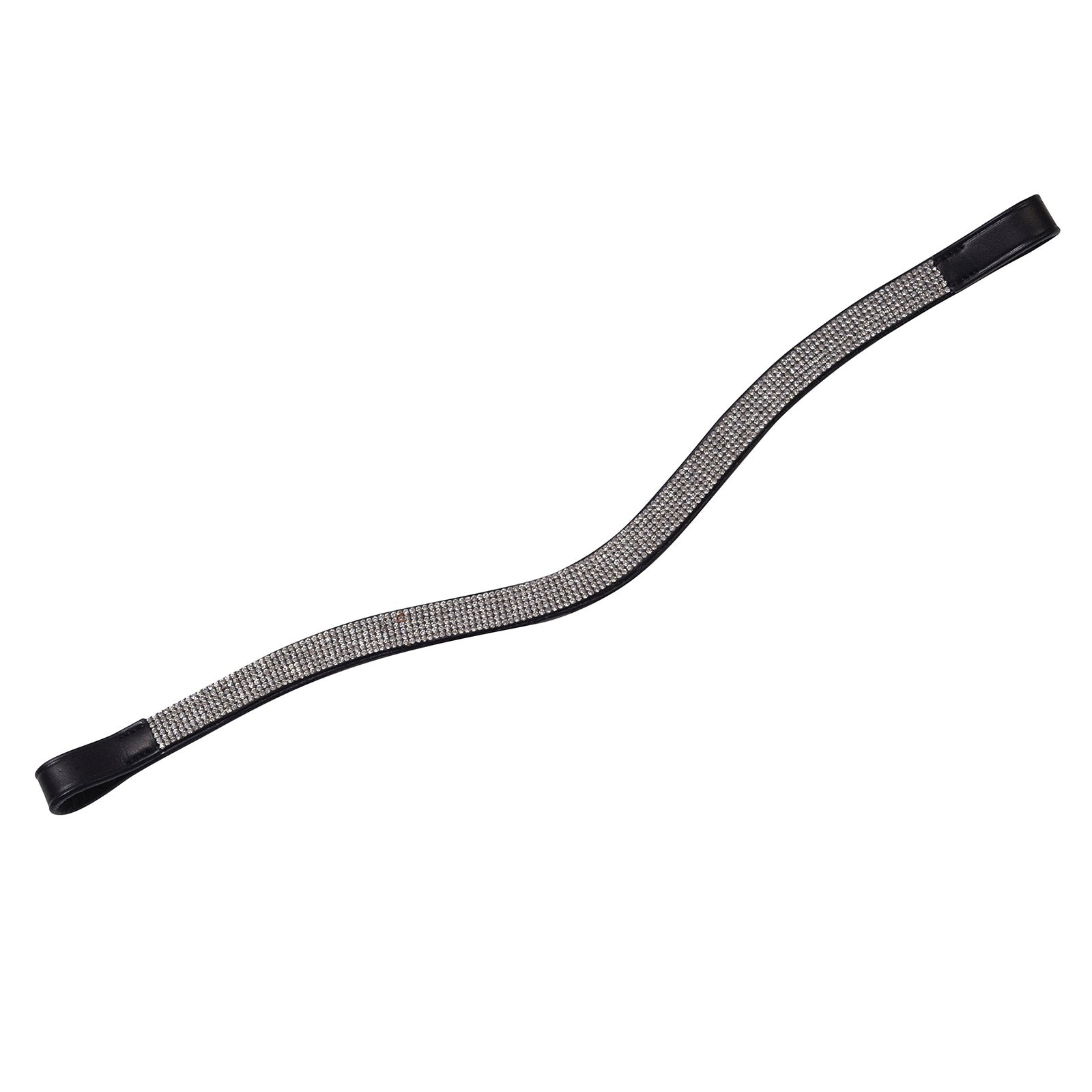 Collegiate Frontalino a catena curva in argento collegiale Briglie & redini