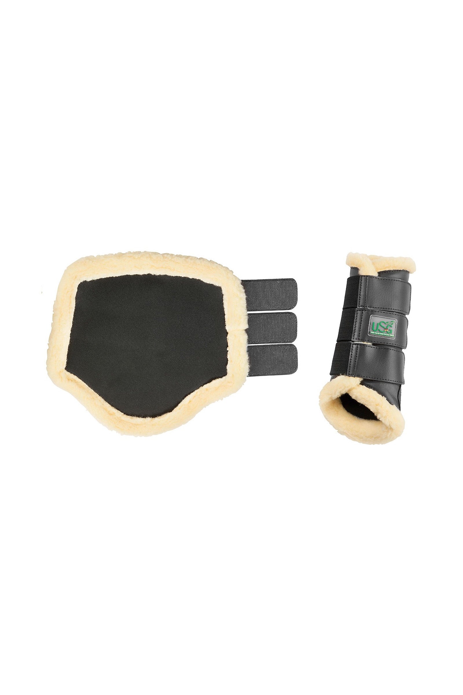 USG Stivali da lavoro Breathopren con pelliccia ecologica Leg Protection & Hoof Protection for Horses