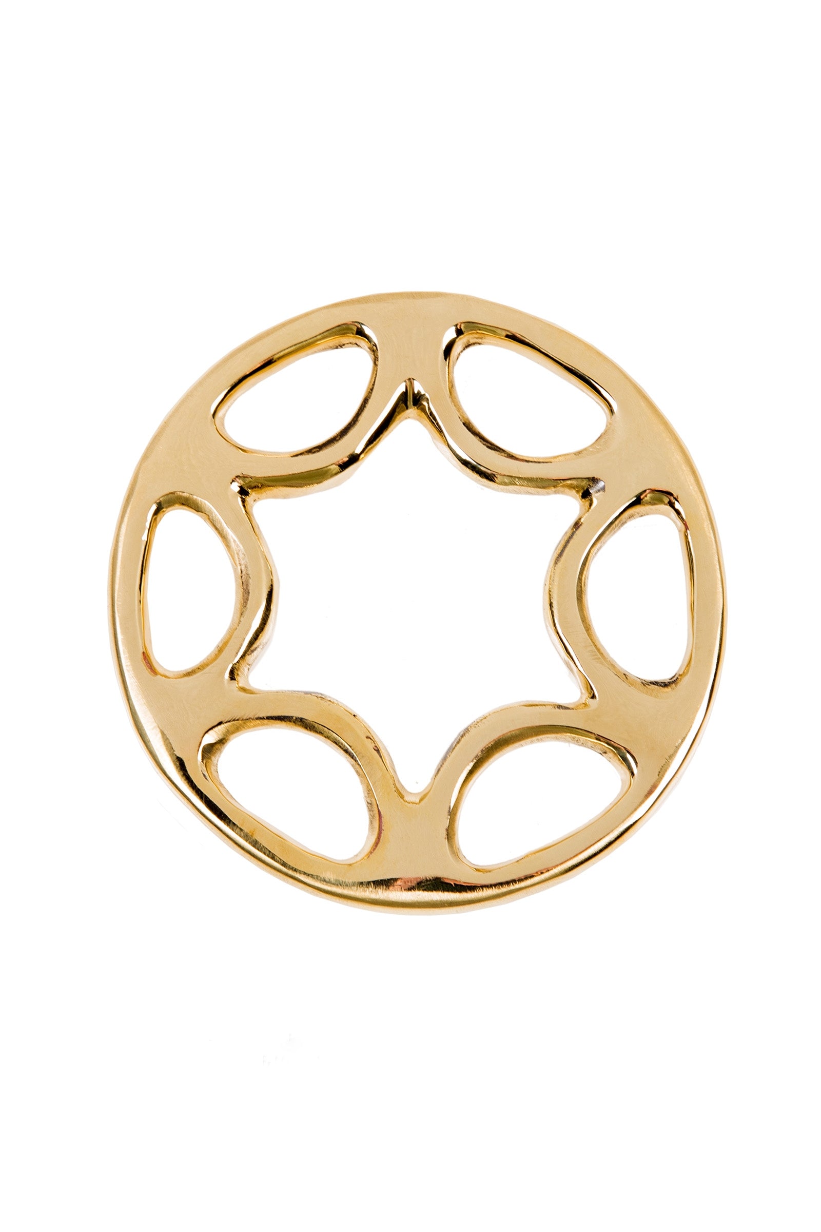 F.R.A. Freedom Riding Articles Star Set Hackamore Brass, 85mm Boccaglio