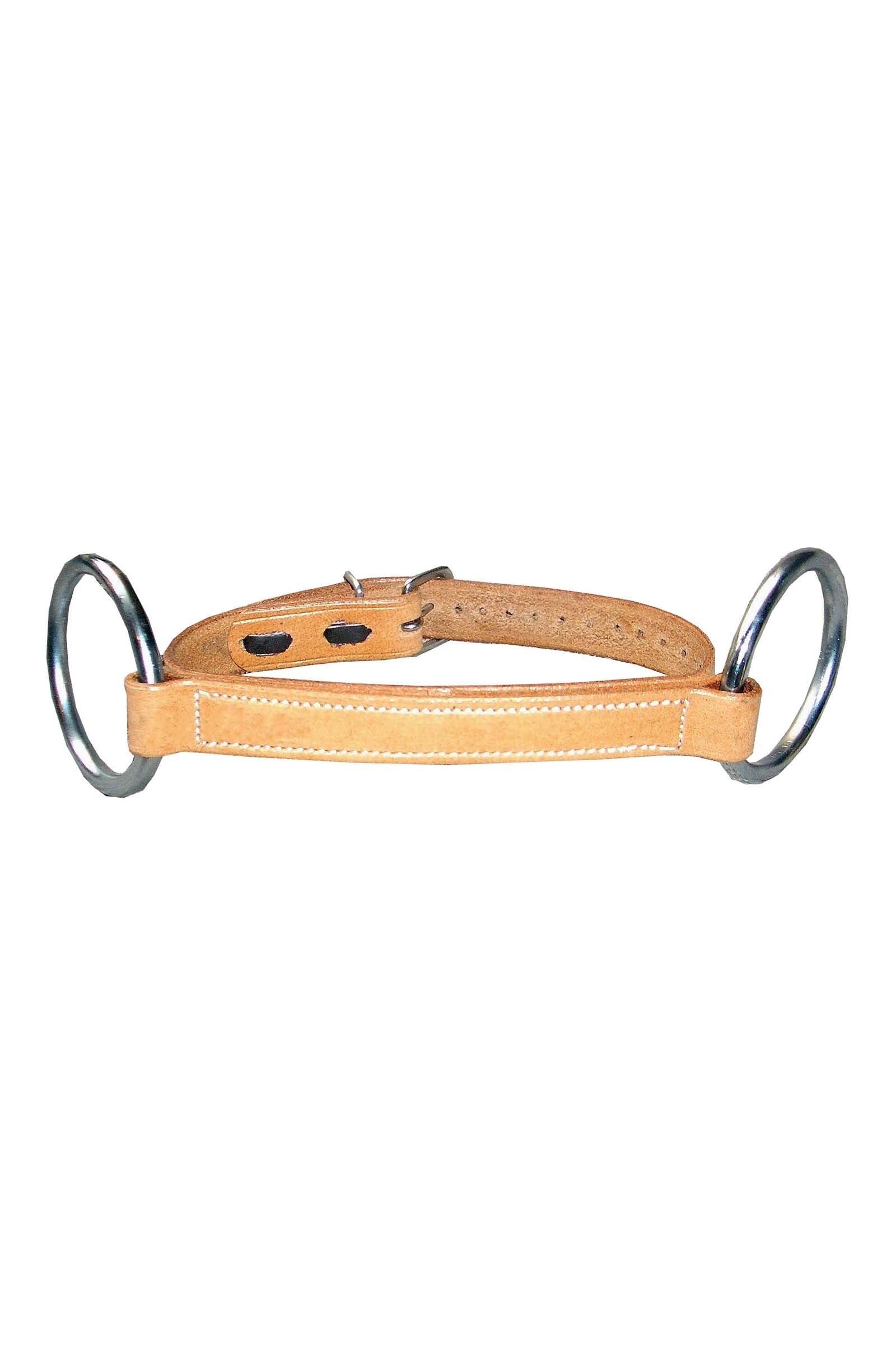 F.R.A. Freedom Riding Articles Tabal morso in pelle con cinturino mentoniera Boccaglio