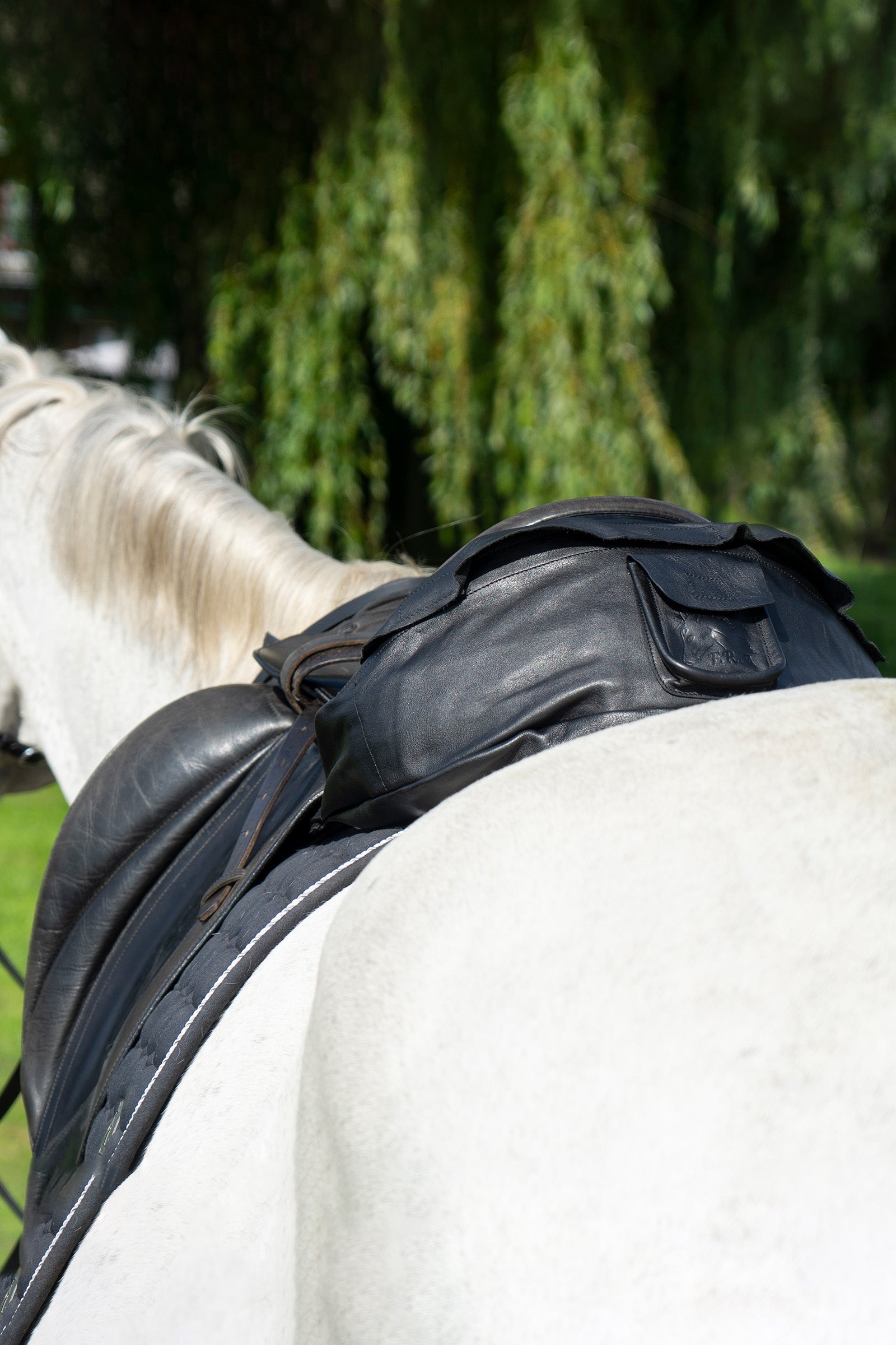 F.R.A. Freedom Riding Articles Taro Saddle Bag Simple Leather Saddles, Girths & Stirrups