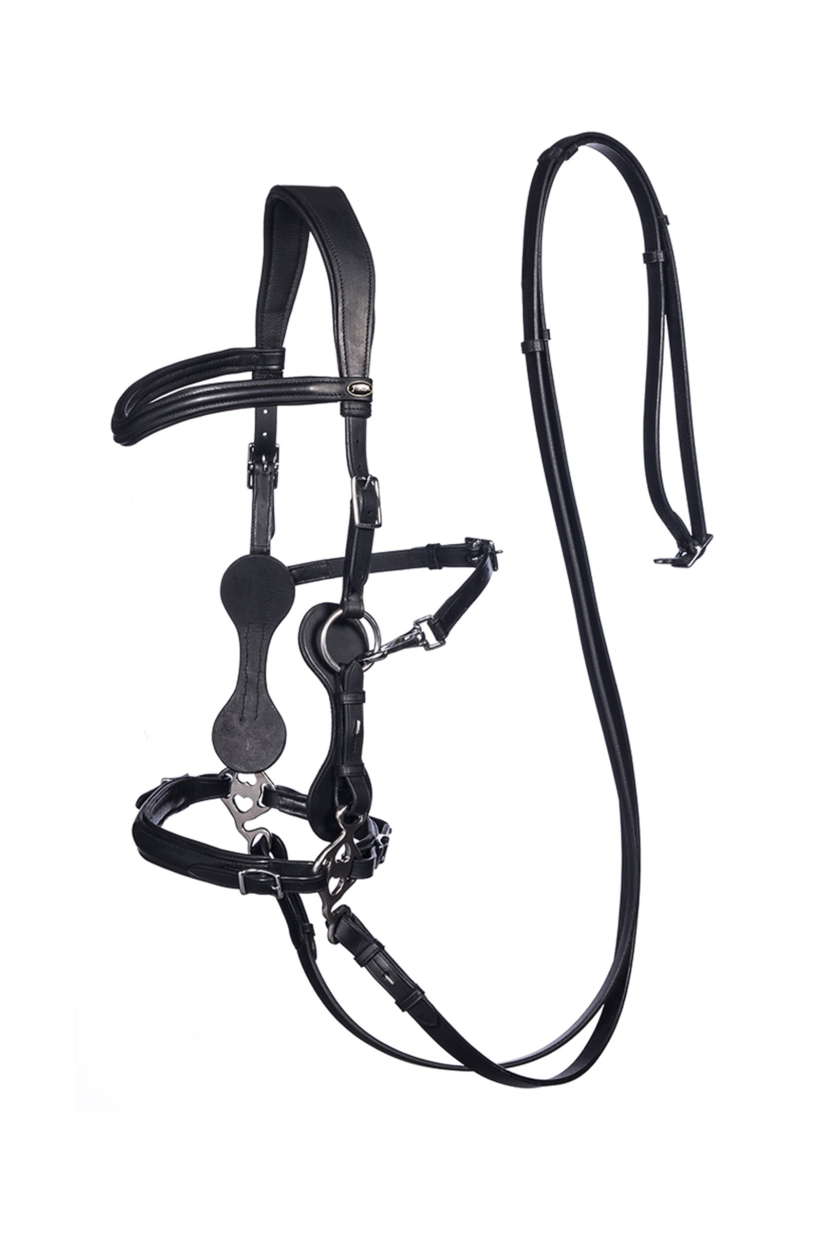 F.R.A. Freedom Riding Articles Calli briglia Hackamore con redini (Sistema 2) Briglie & redini