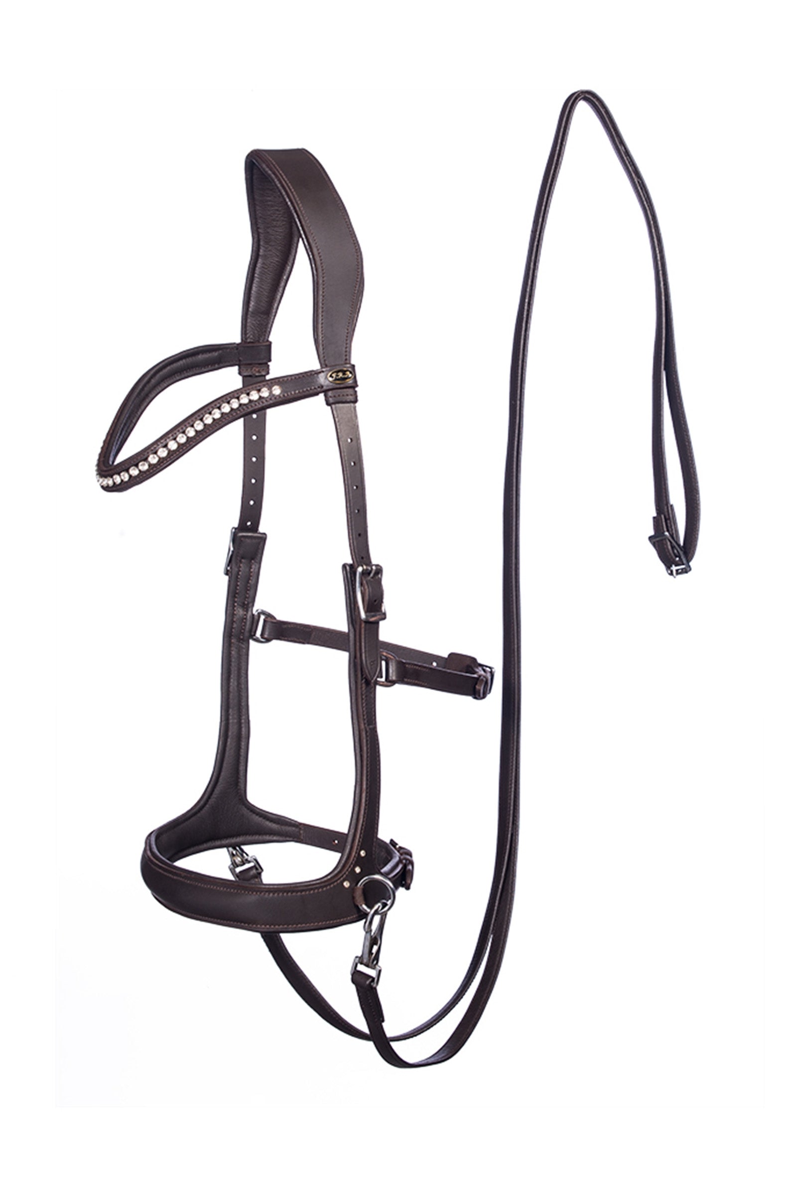 F.R.A. Freedom Riding Articles Rebecca Sidepull con redini (sistema 3) Briglie & redini