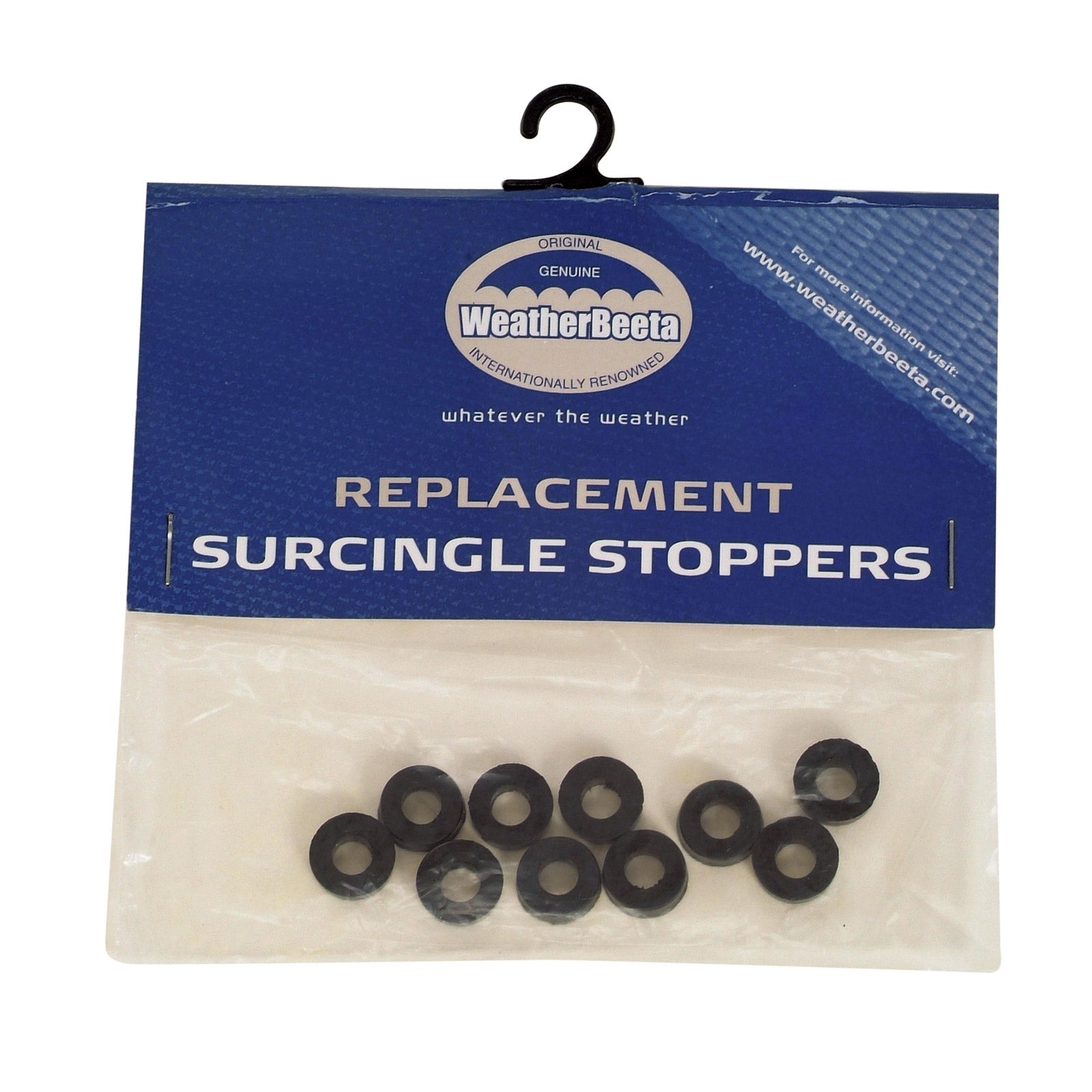 Weatherbeeta Rubber Surcingle Stoppers 10 Pack Coperte per cavalli