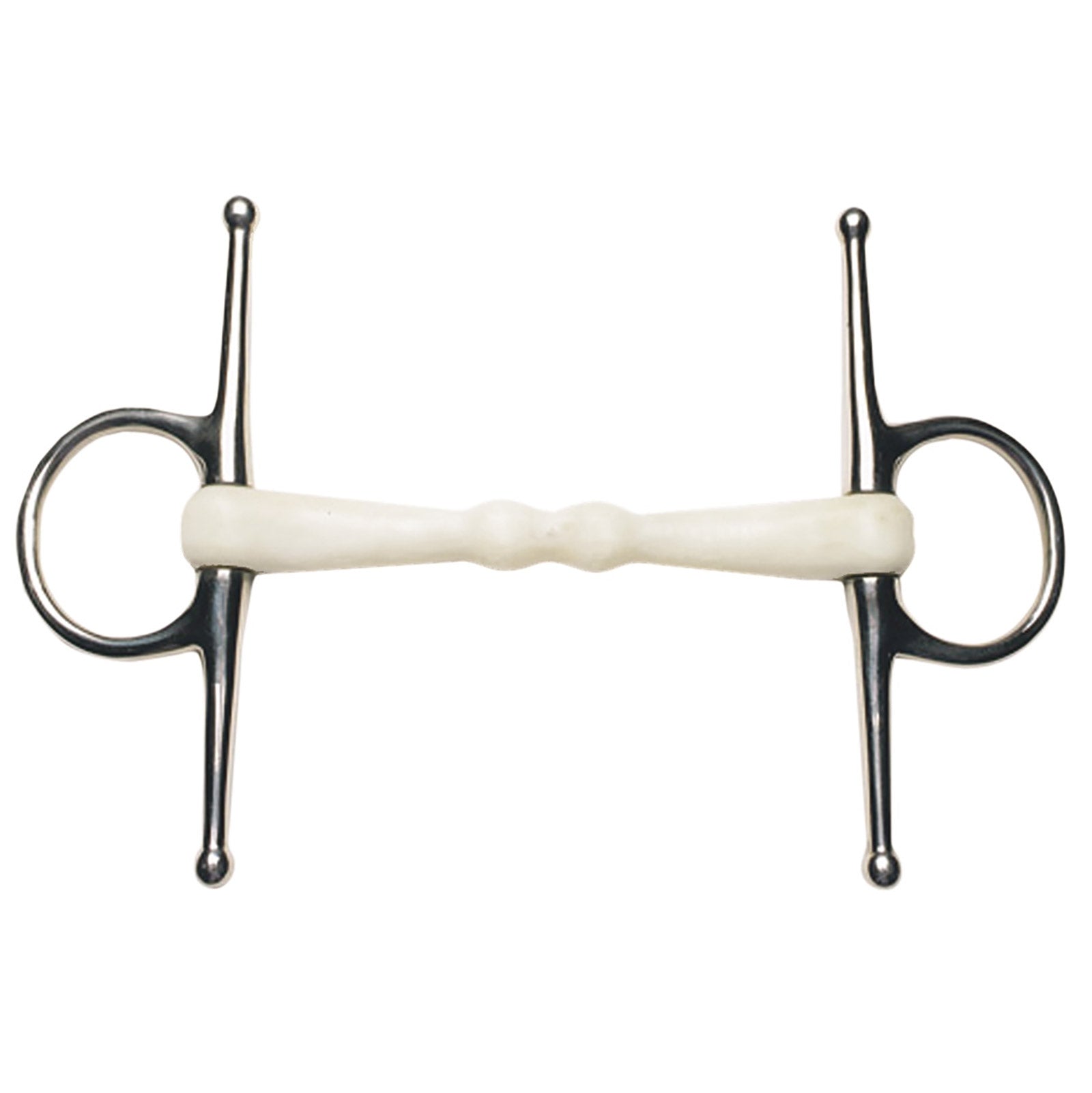 Korsteel Flexi Mullen Mouth Full Cheek Snaffle Bit Boccaglio