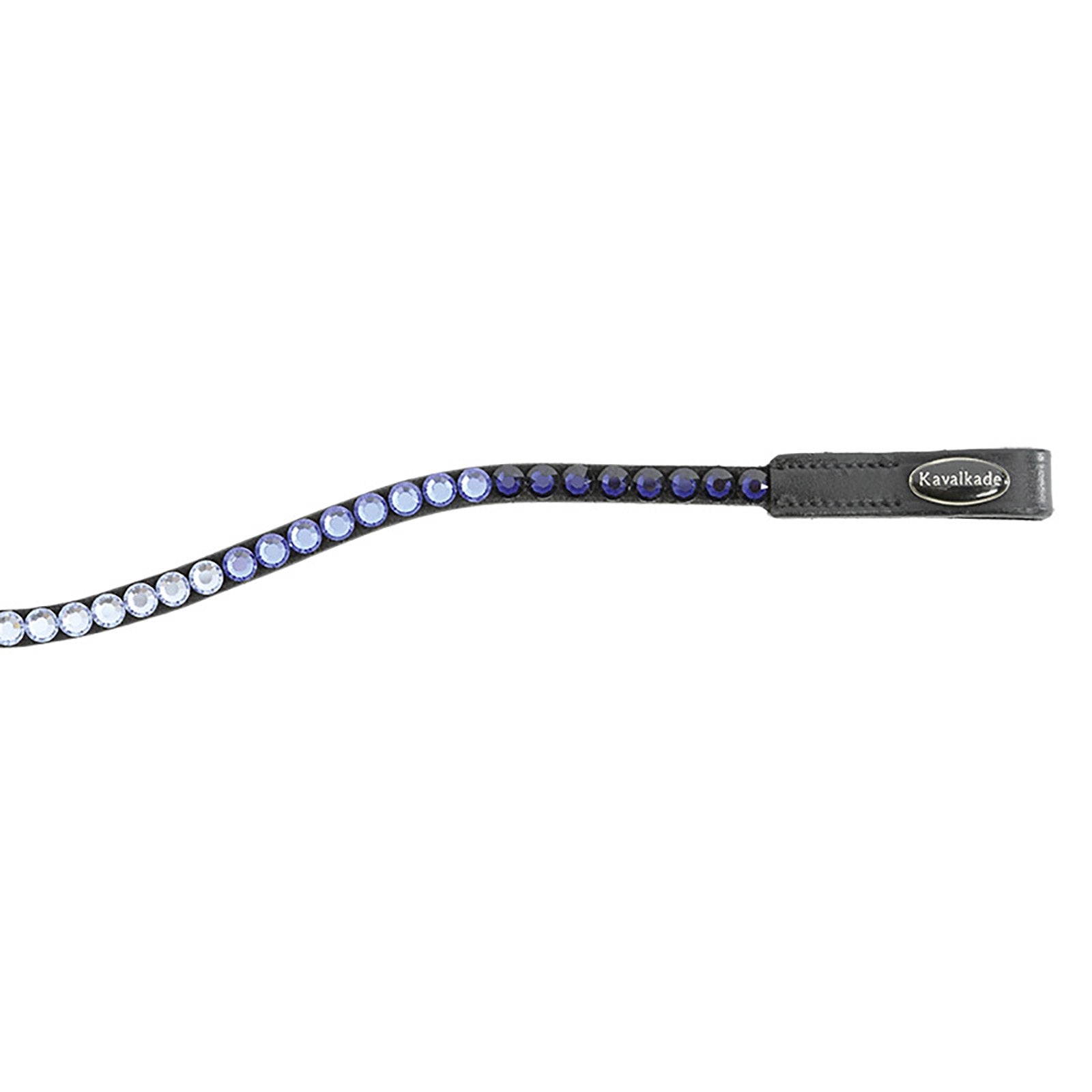 Kavalkade Browband Delight, small, w/ blue rhinestones Briglie & redini