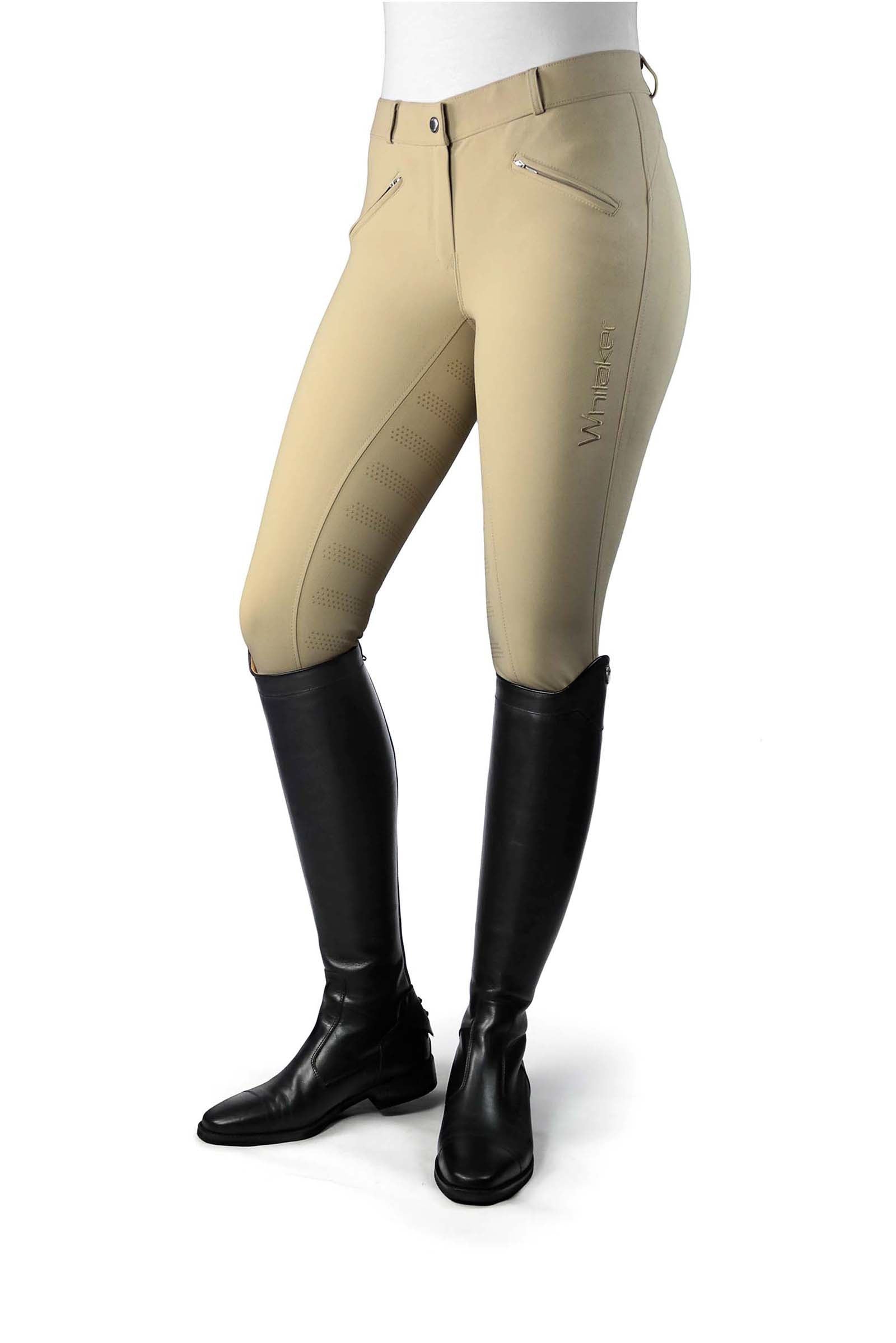John Whitaker Pantaloni da equitazione JW Ladies Miami con silicone da donna Womens Breeches