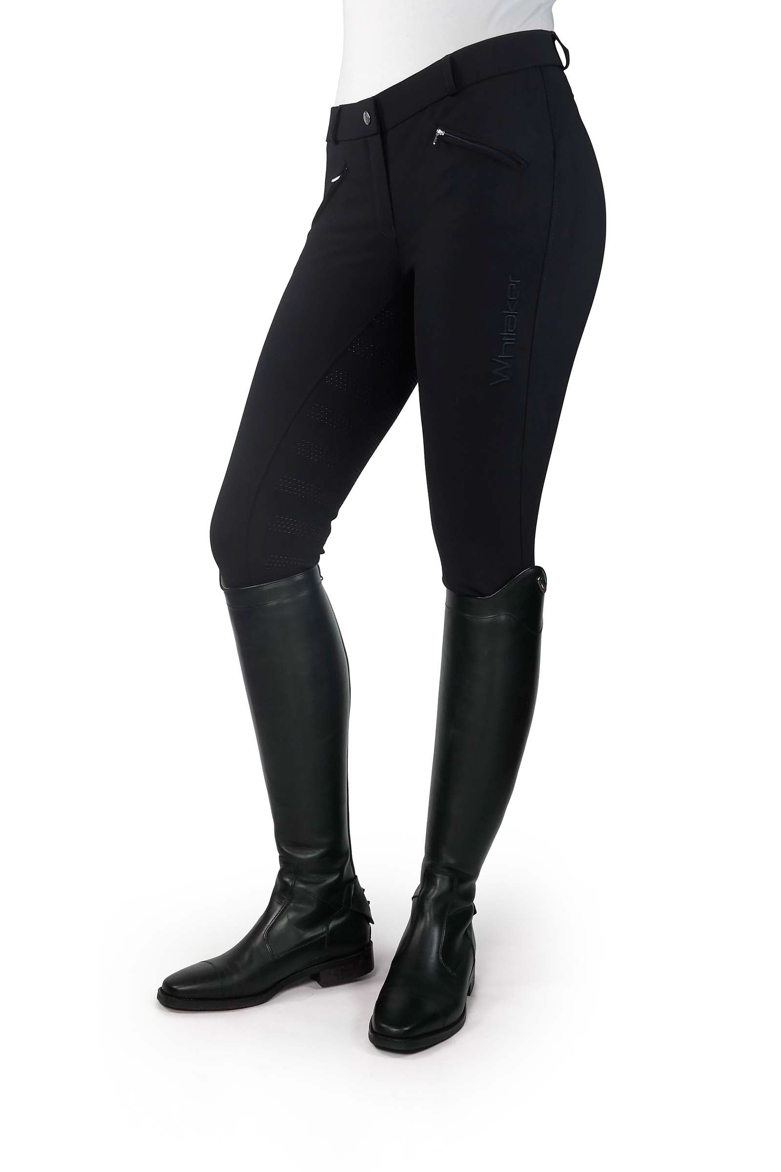 John Whitaker Pantaloni da equitazione JW Ladies Miami con silicone da donna Womens Breeches
