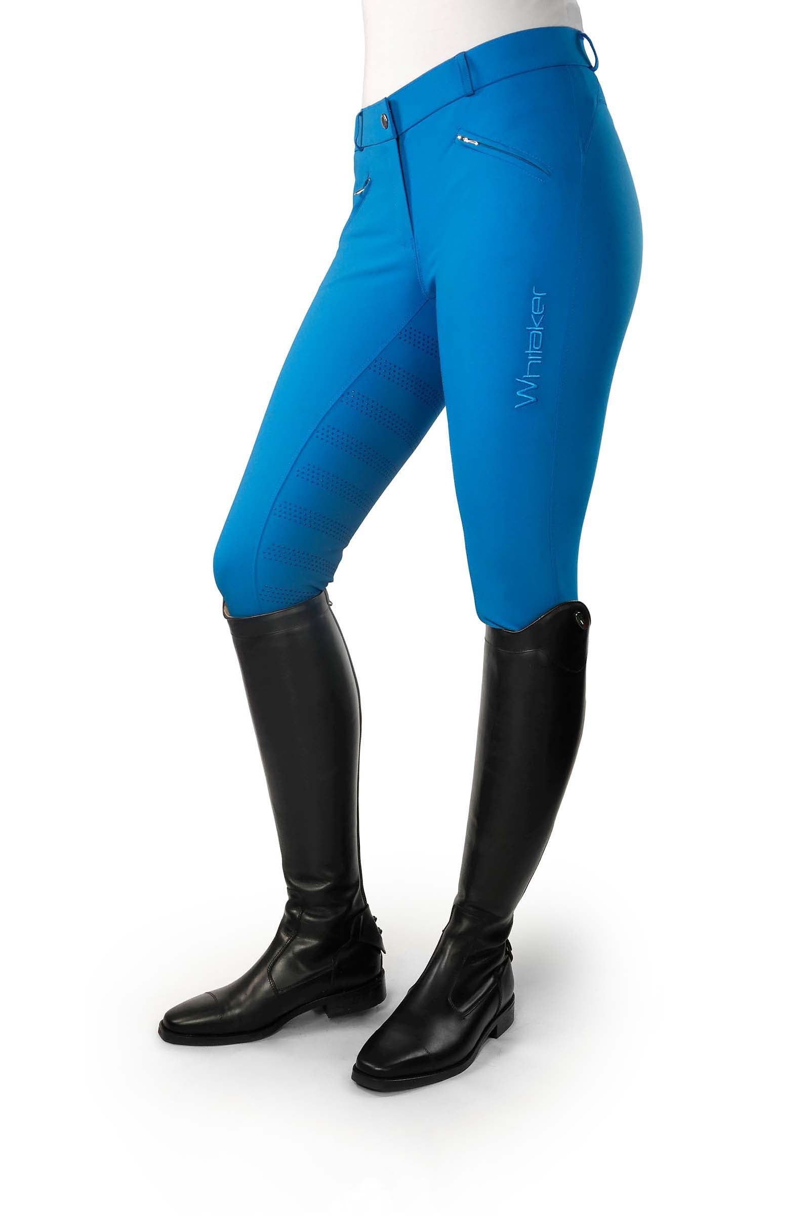 John Whitaker Pantaloni da equitazione JW Ladies Miami con silicone da donna Womens Breeches