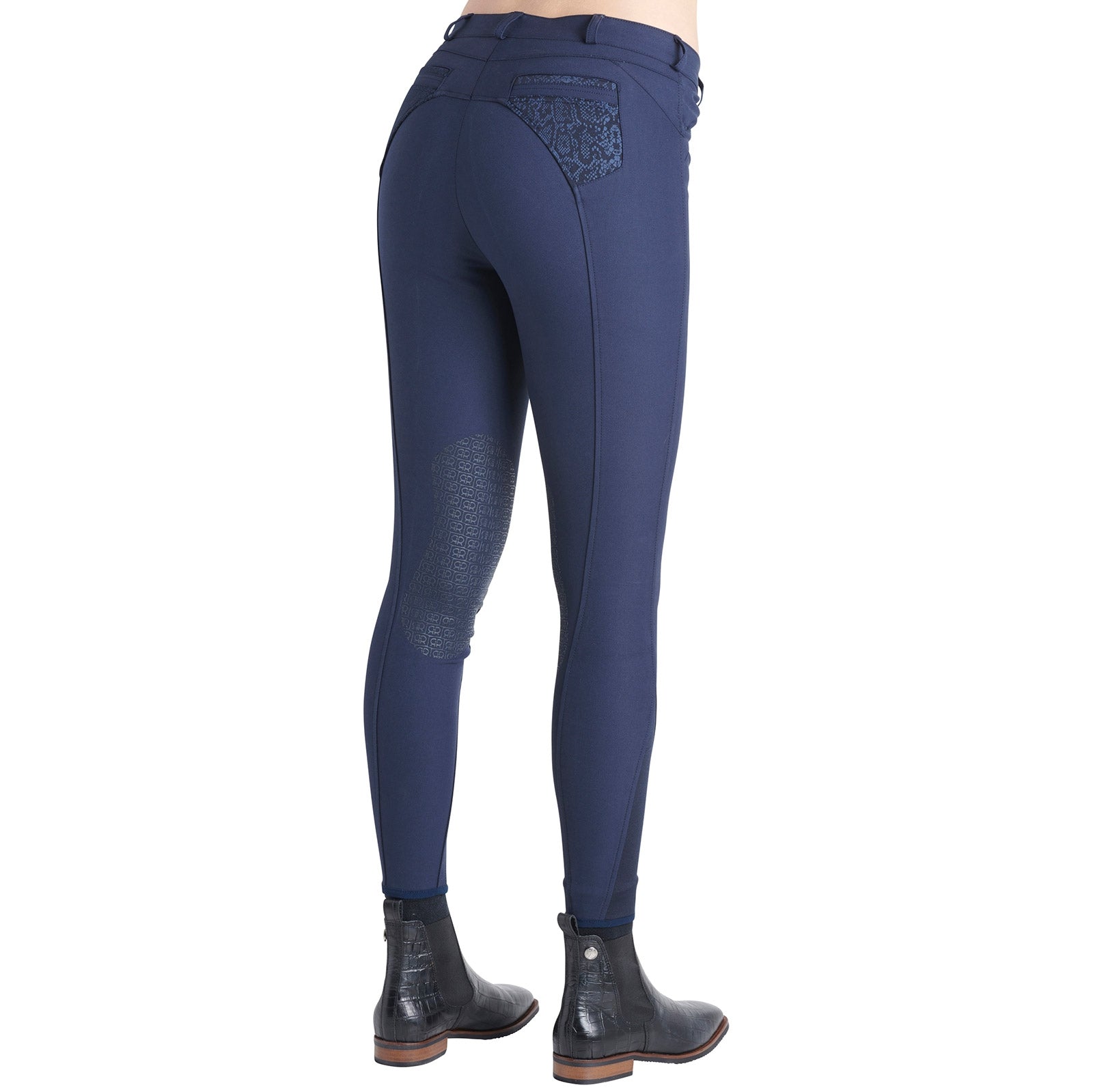 Rebel by Montar Rebel Alicia culatta serpente tasche ginocchiera grip per le donne Womens Breeches