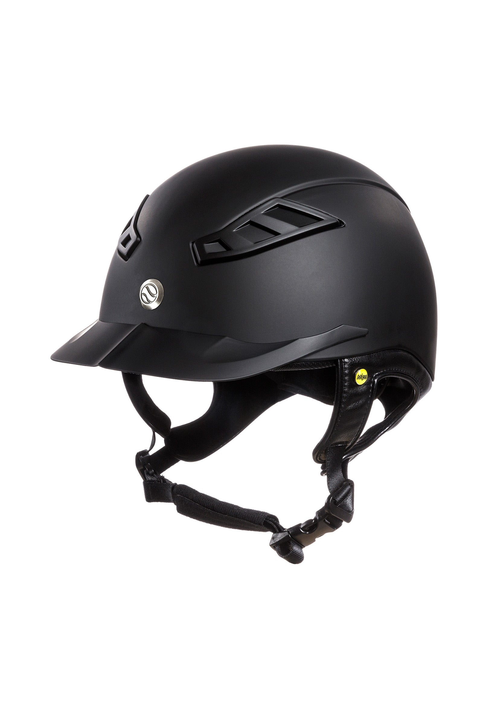 Back on Track EQ3 MIPS Casco da equitazione con superficie superiore liscia Attrezzatura di sicurezza