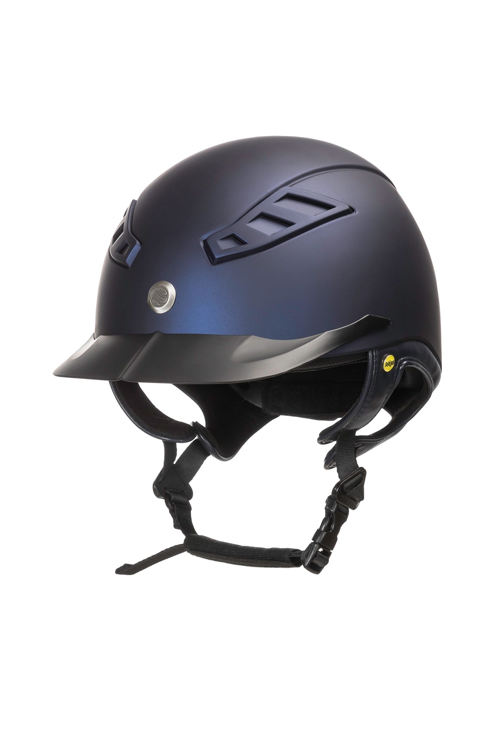 Back on Track EQ3 MIPS Casco da equitazione con superficie superiore liscia Attrezzatura di sicurezza